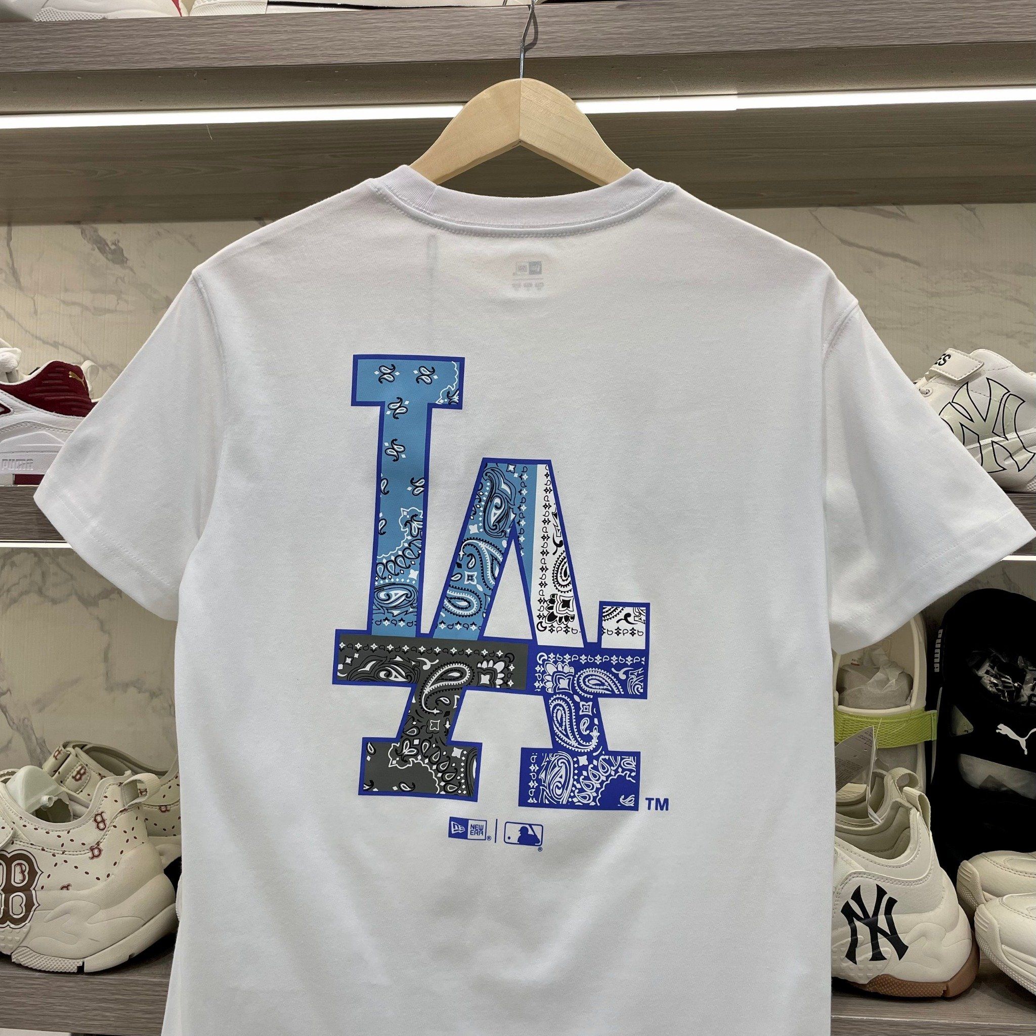 2080 - HÀNG CHÍNH HÃNG - ÁO THUN NEW ERA - LA PAISLEY SS24 - TRẮNG- CODE: 14179142
