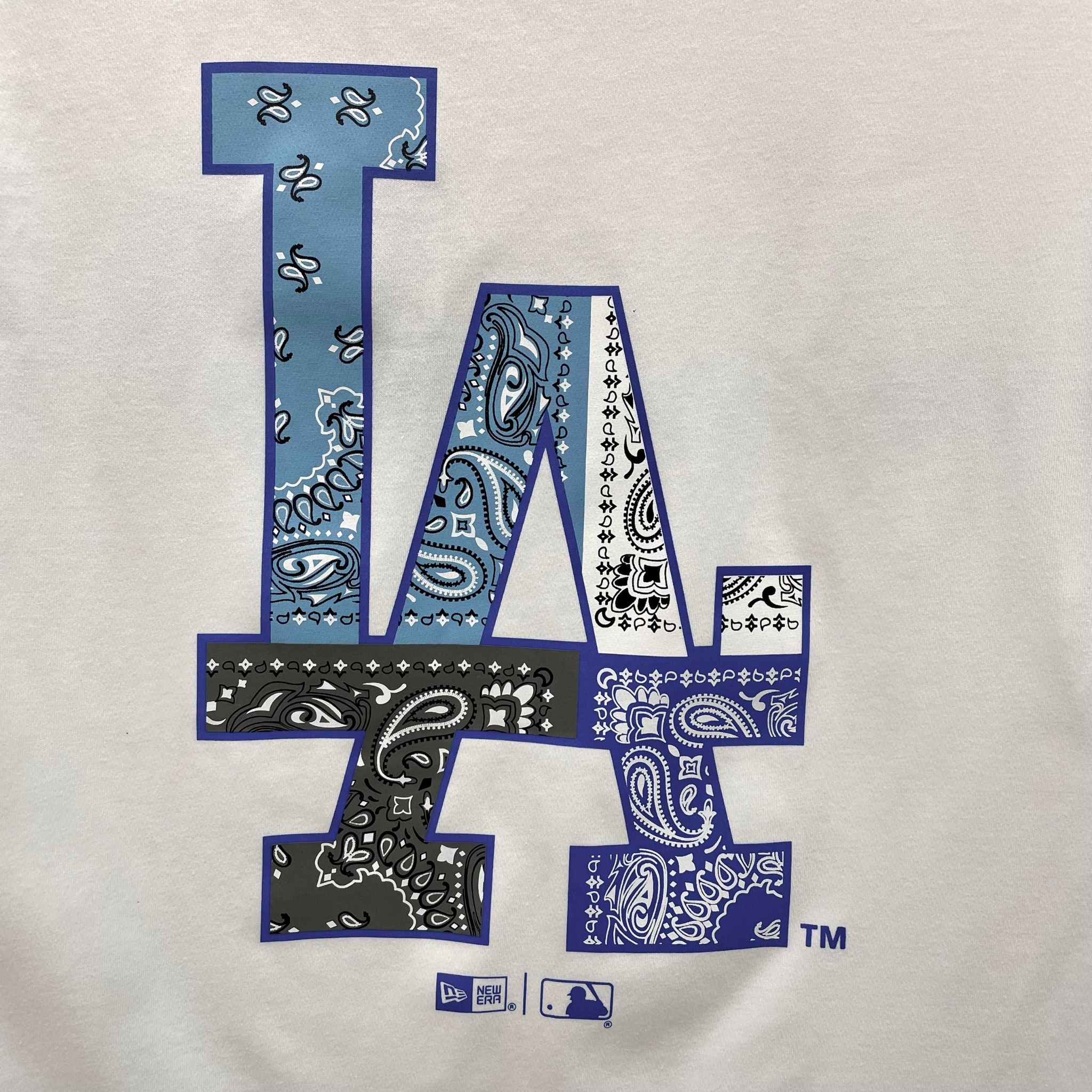 2080 - HÀNG CHÍNH HÃNG - ÁO THUN NEW ERA - LA PAISLEY SS24 - TRẮNG- CODE: 14179142