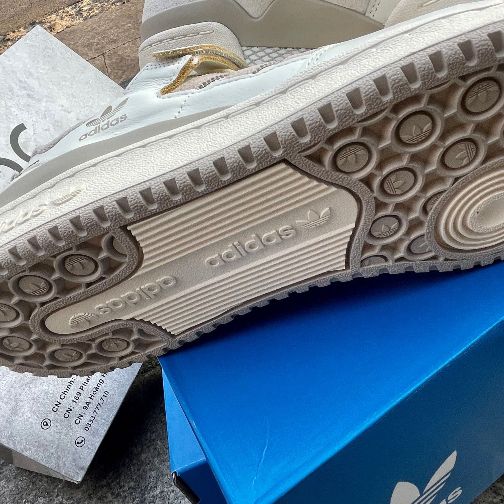 2109 - HÀNG CHÍNH HÃNG - GIÀY ADIDAS FORUM 84 LOW - CREAM WHITE - CODE: IE9936