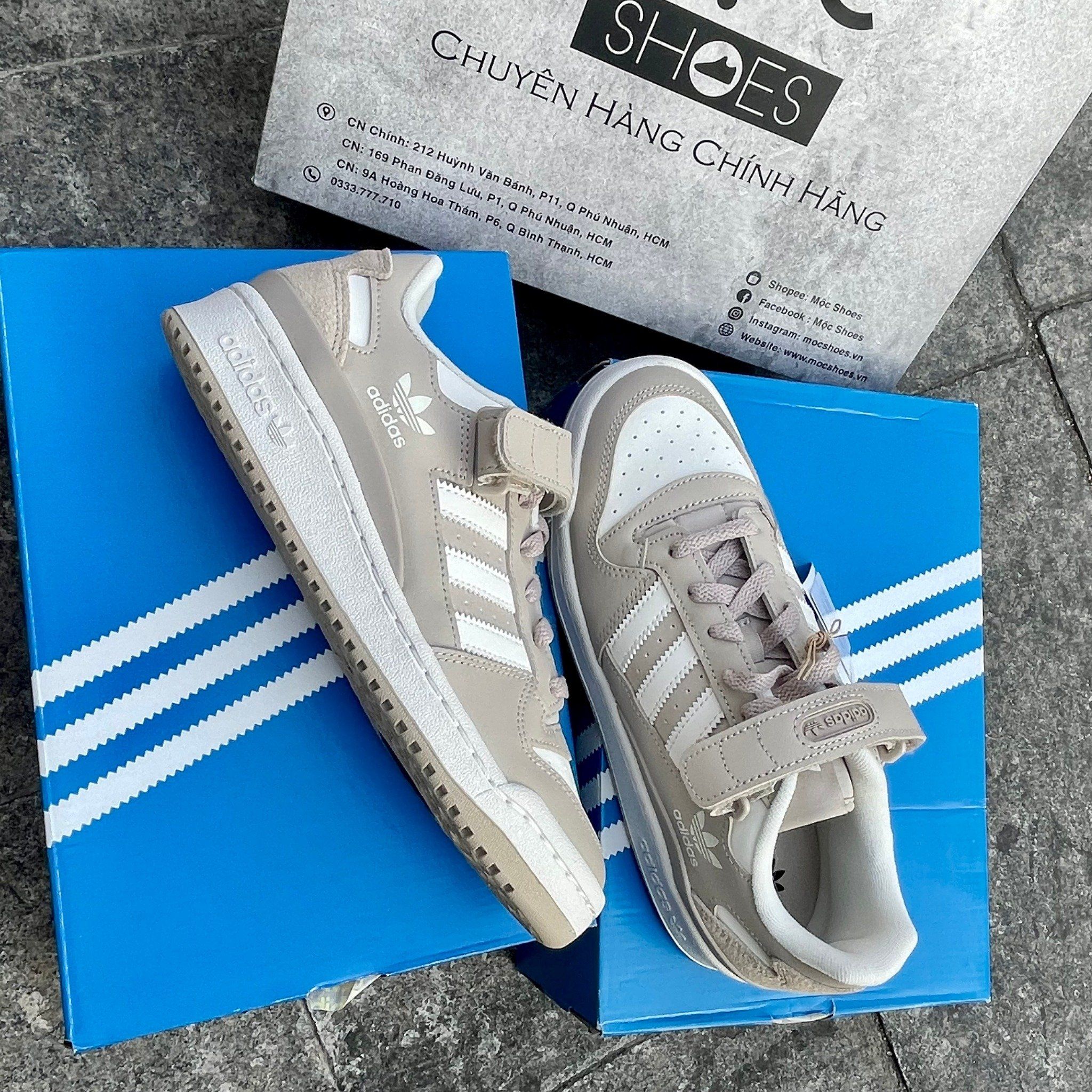 2110 - HÀNG CHÍNH HÃNG - GIÀY ADIDAS FORUM 84 LOW - WONDER BEGIE - CODE: IE7173