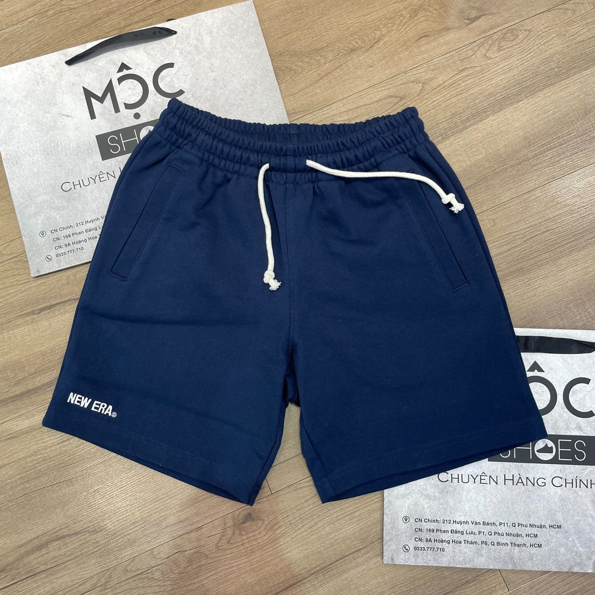 2126 - HÀNG CHÍNH HÃNG - Quần Short New Era - LOGO NEW ERA - NAVY