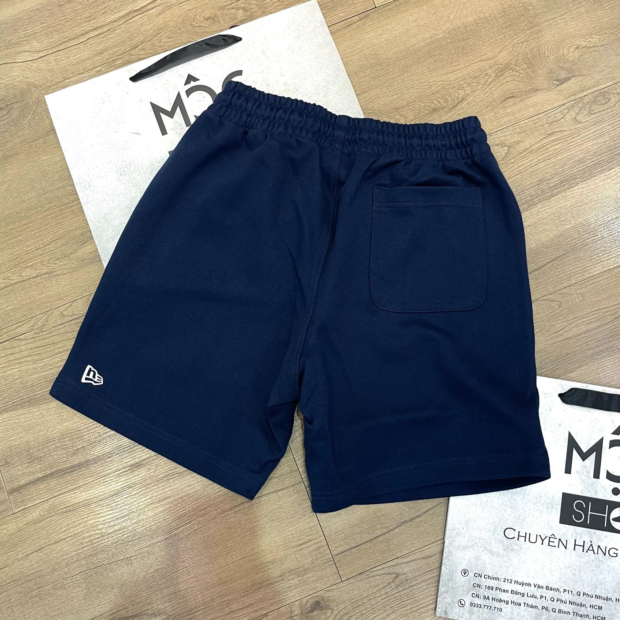 2126 - HÀNG CHÍNH HÃNG - Quần Short New Era - LOGO NEW ERA - NAVY