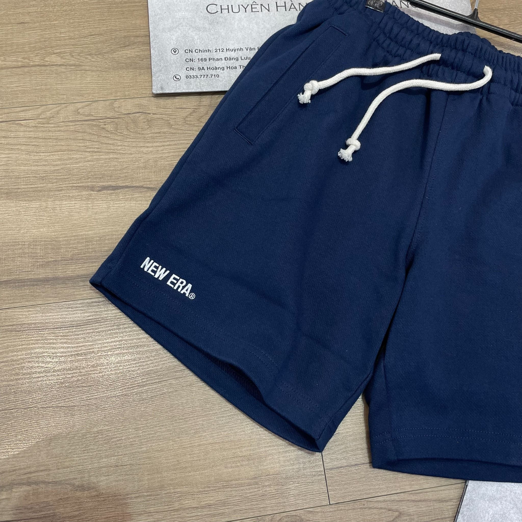 2126 - HÀNG CHÍNH HÃNG - Quần Short New Era - LOGO NEW ERA - NAVY