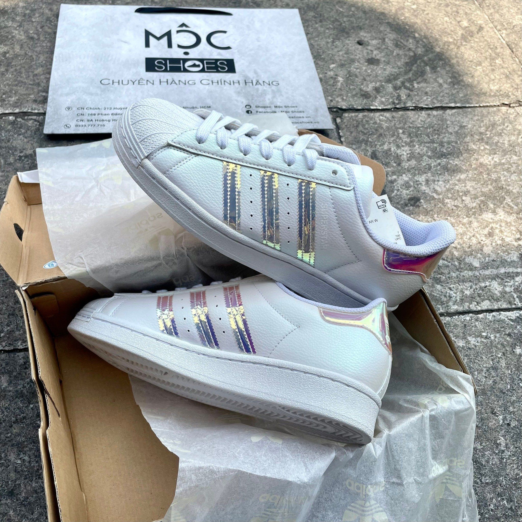 2113 - HÀNG CHÍNH HÃNG - Giày Adidas Superstar ‘White Iridescent’ - CODE: FY1264