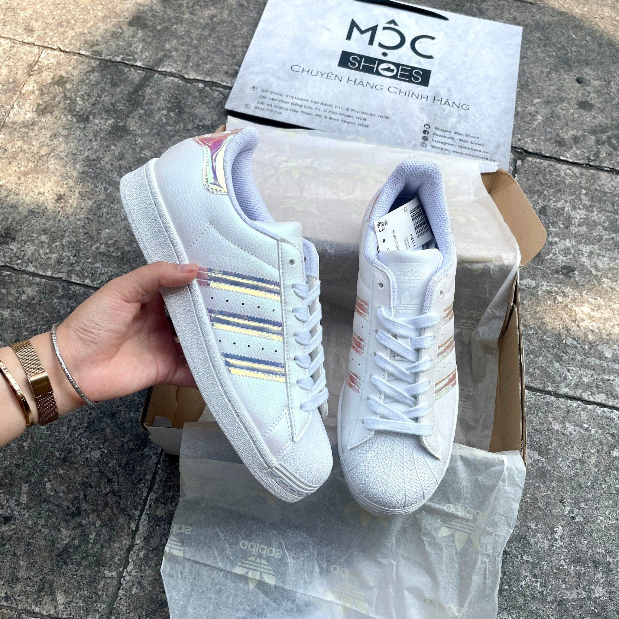 2113 - HÀNG CHÍNH HÃNG - Giày Adidas Superstar ‘White Iridescent’ - CODE: FY1264