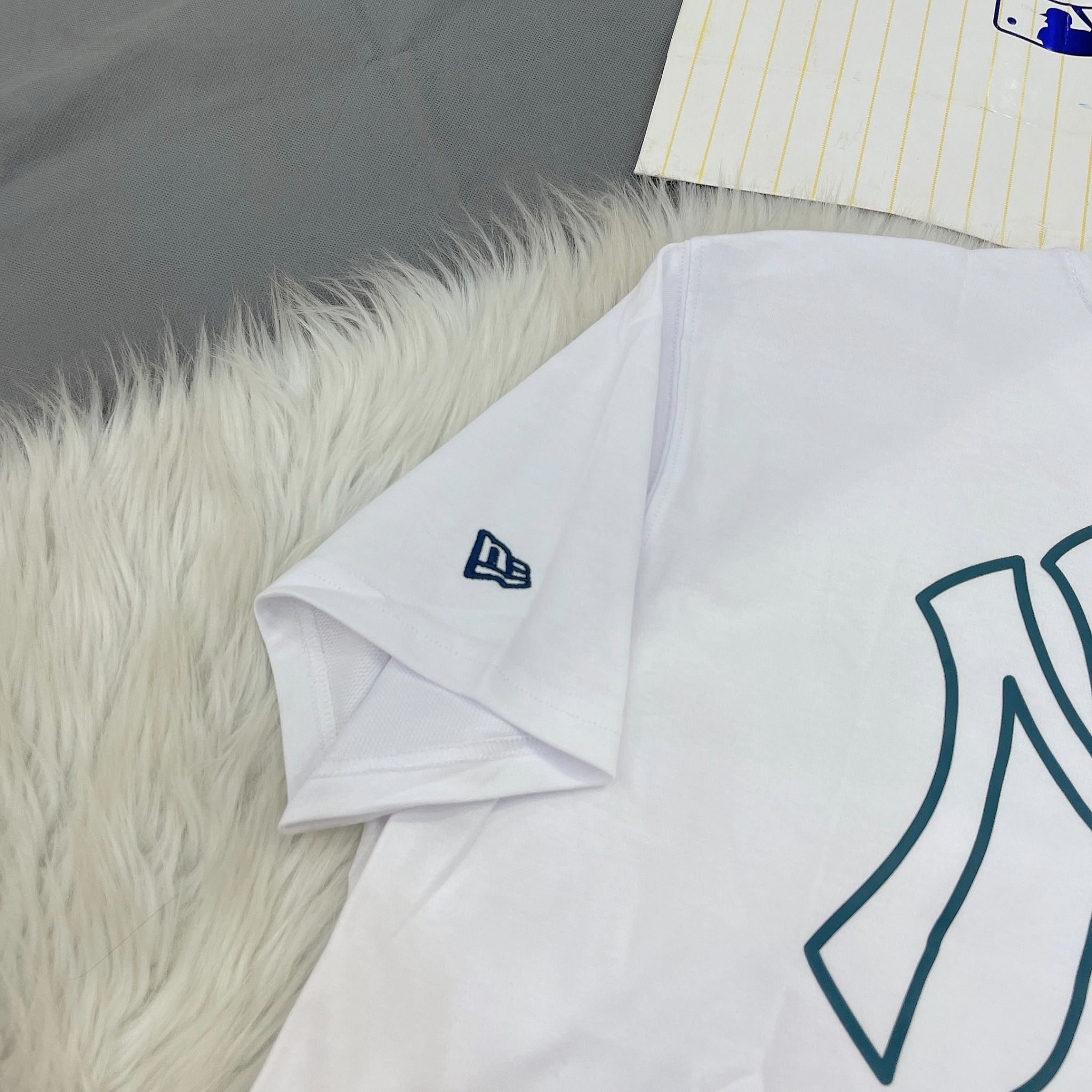 2130 - HÀNG CHÍNH HÃNG - ÁO THUN NEW ERA - LETTERING - WHITE - CODE: 14179159