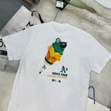  2132 -  HÀNG CHÍNH HÃNG - ÁO THUN NEW ERA - A'S OAKLAND - ICE CREAM - WHITE - CODE: 14179166 