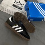  2144 - HÀNG CHÍNH HÃNG - GIÀY ADIDAS SAMBA OG CORE BLACK / CLOUD WHITE / GUM - CODE: B75807 