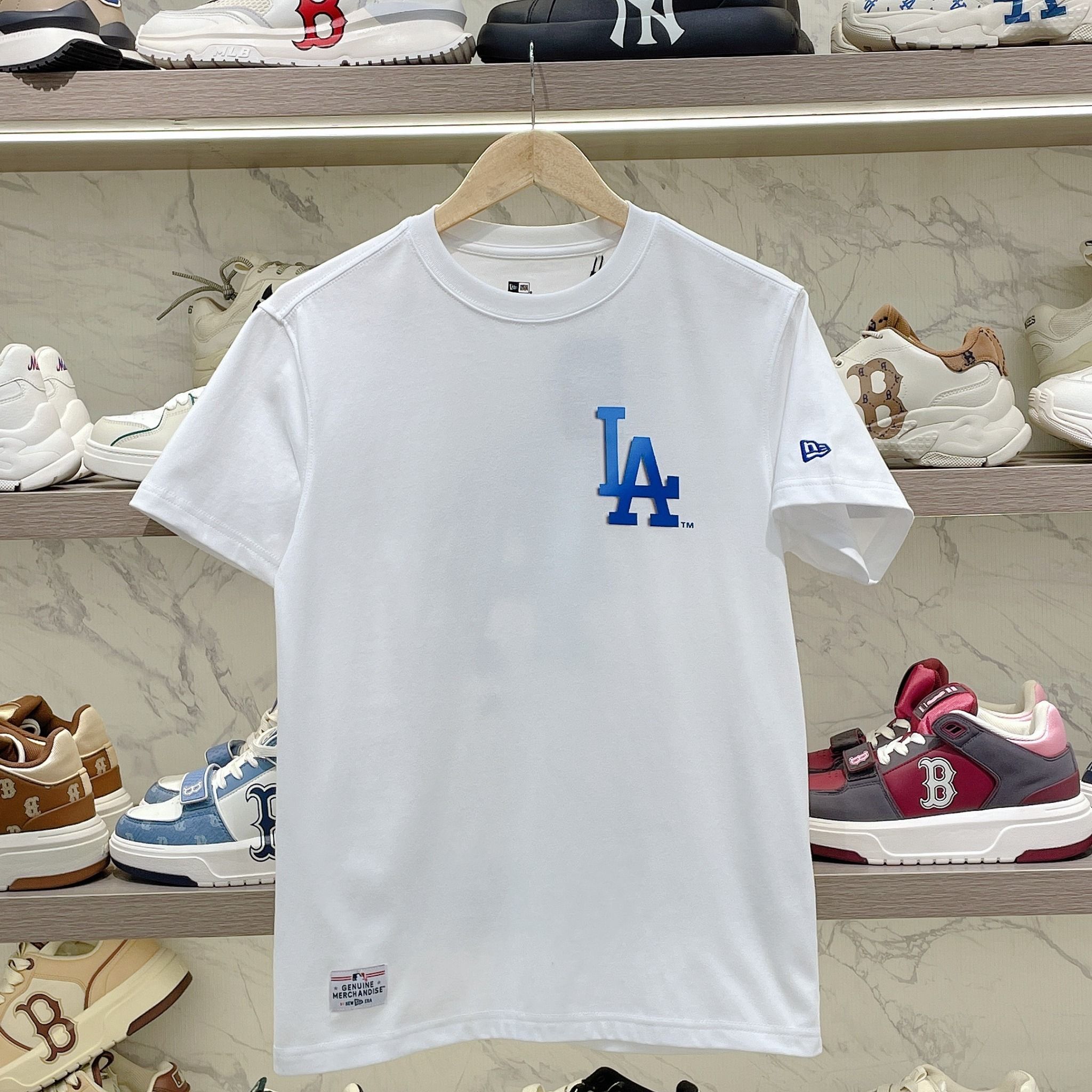 2160 - HÀNG CHÍNH HÃNG - ÁO THUN NEW ERA - LA Shadow - Trắng - CODE: 4KS470
