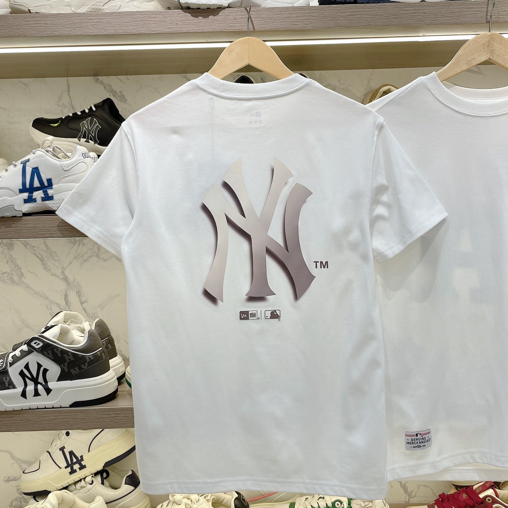 2161 - HÀNG CHÍNH HÃNG - ÁO THUN NEW ERA - NY Shadow - Trắng - CODE: 4KS470