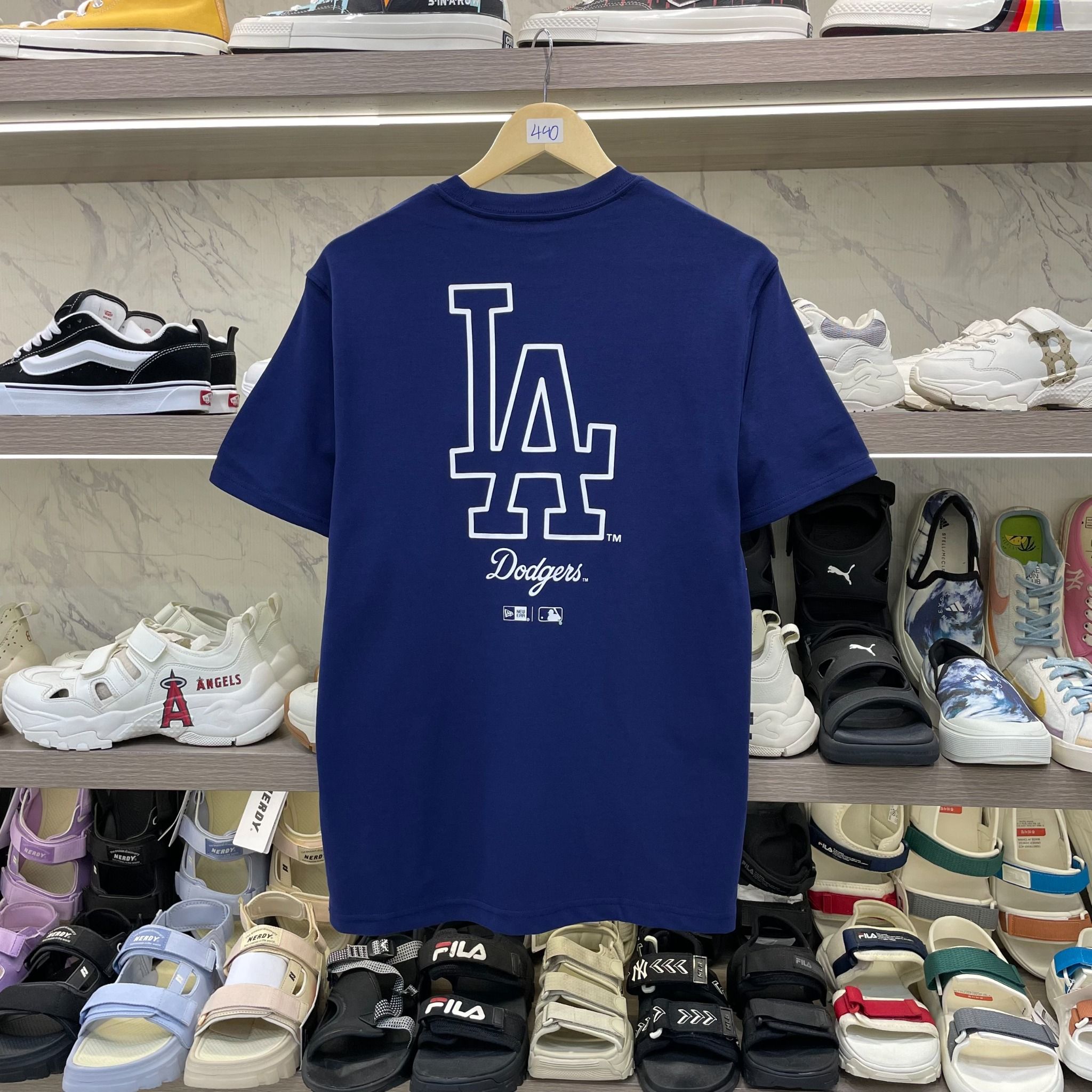  2140 -  HÀNG CHÍNH HÃNG - ÁO THUN NEW ERA -  LA DODGERS - OCEAN CAVERN - CODE: 14179160 