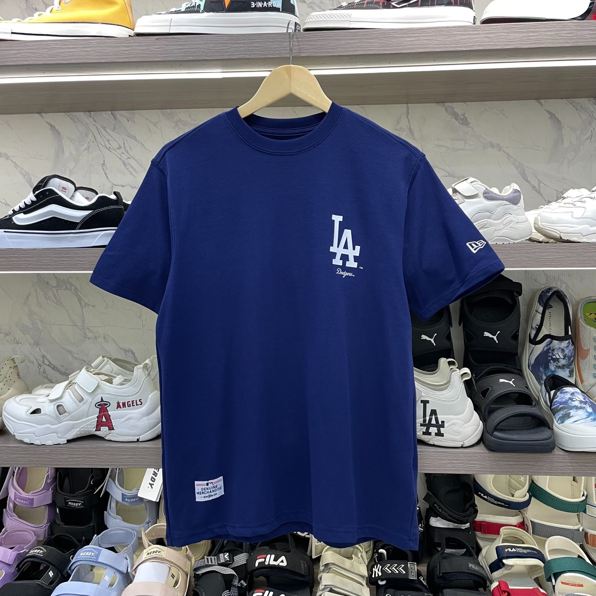  2140 -  HÀNG CHÍNH HÃNG - ÁO THUN NEW ERA -  LA DODGERS - OCEAN CAVERN - CODE: 14179160 