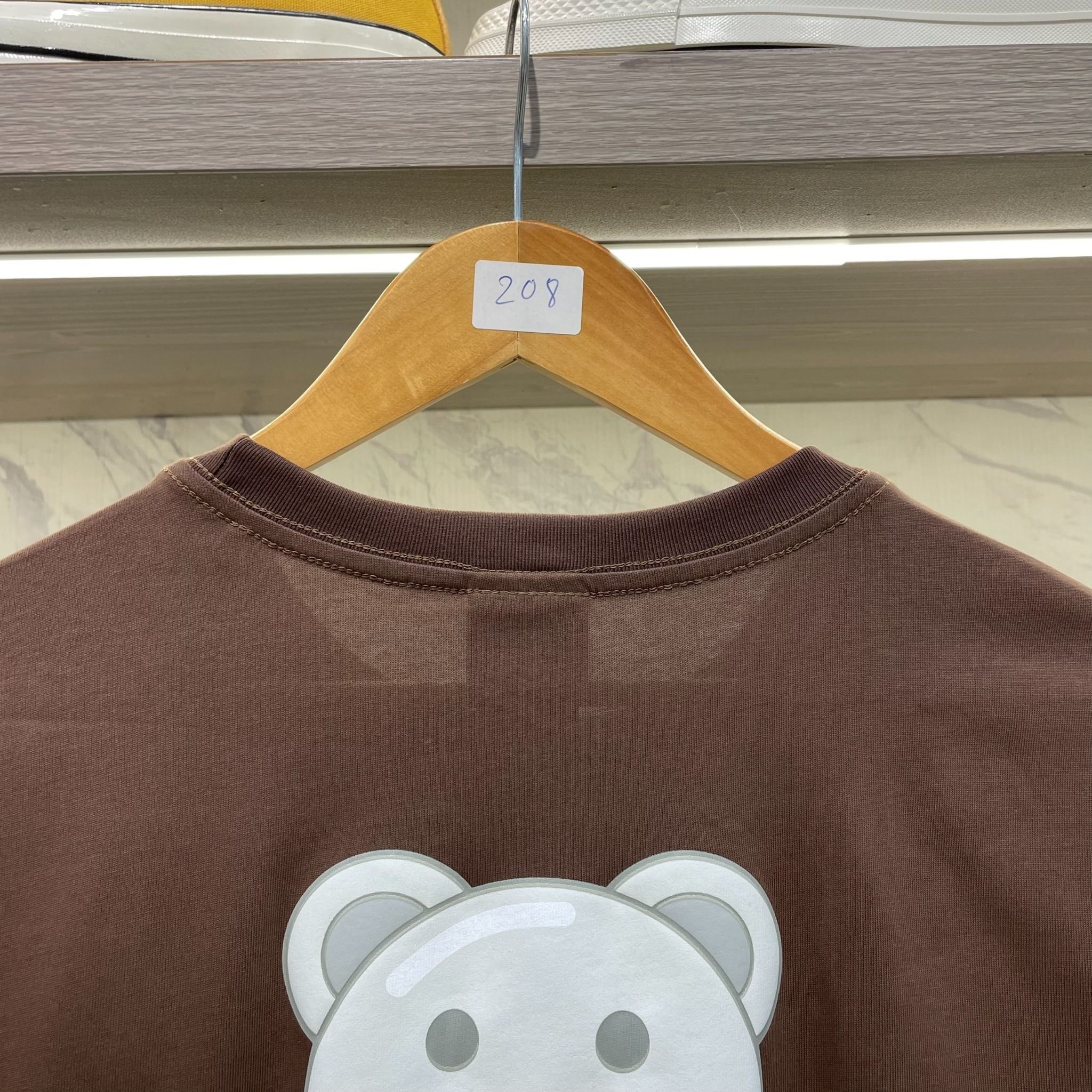 2147 - HÀNG CHÍNH HÃNG - ÁO THUN NEW ERA - SAN DIEGO PADRES BEAR WALNUT REGULAR SHORT SLEEVE - BROWN - CODE: 14148886