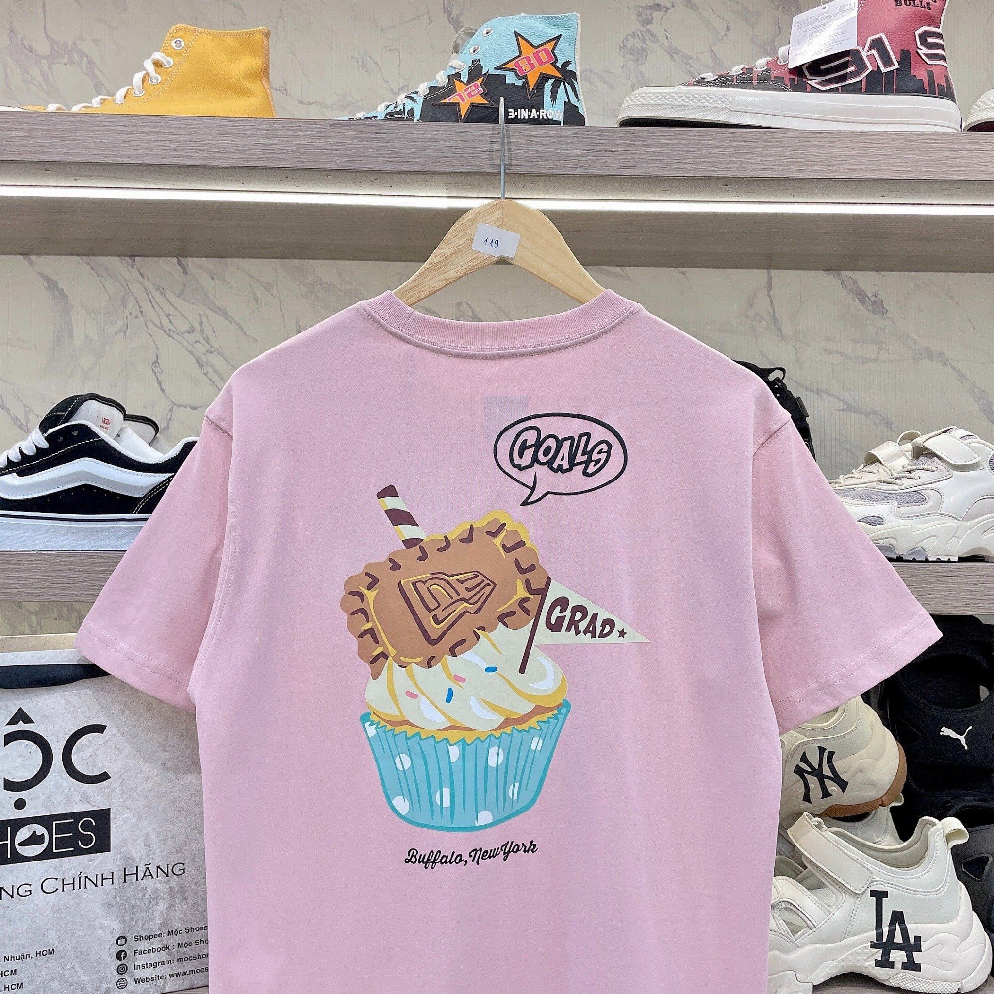 2167 - HÀNG CHÍNH HÃNG - ÁO THUN NEW ERA - SUMMER MULTI - HỒNG - CODE: 13718805
