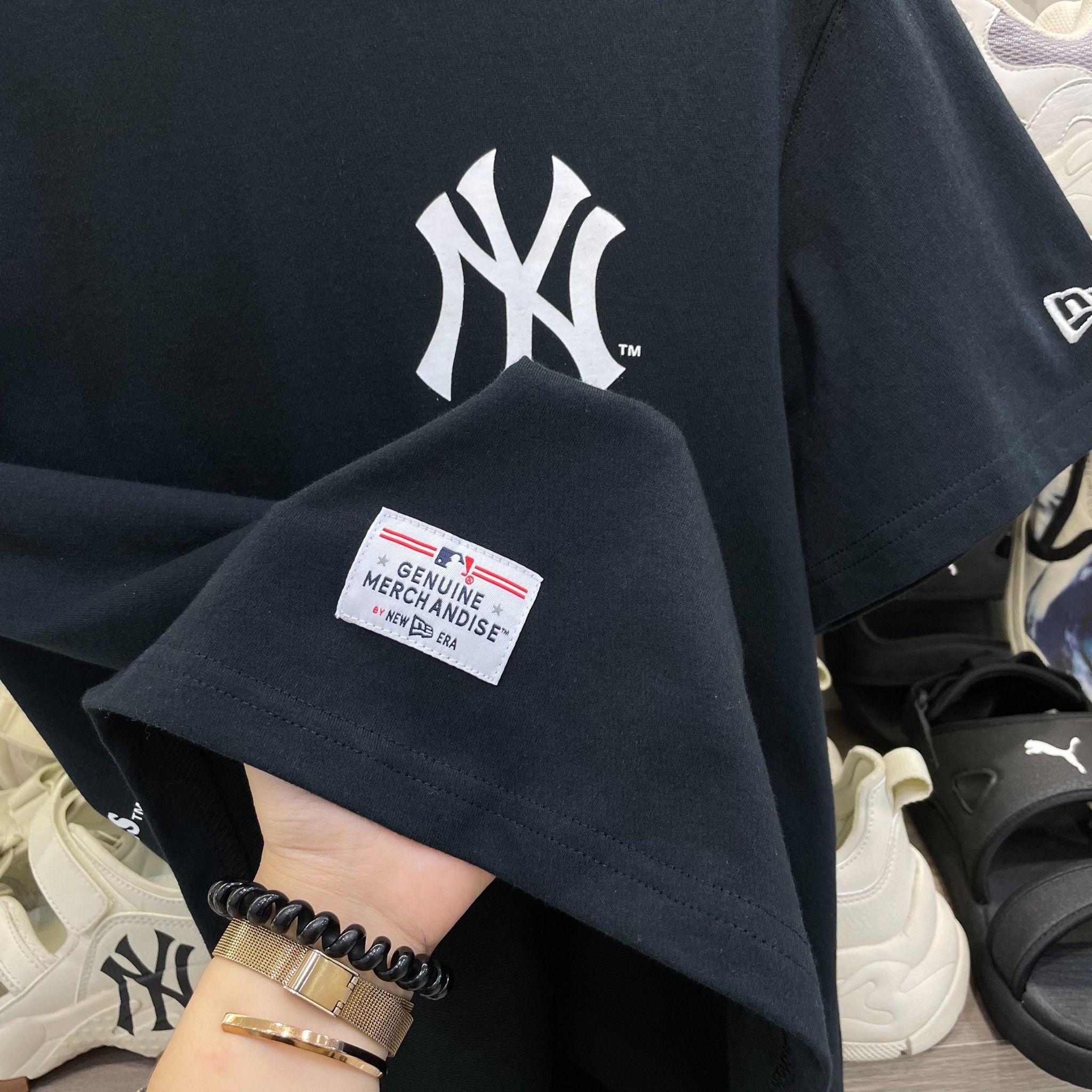 2168 - HÀNG CHÍNH HÃNG - ÁO THUN NEW ERA - CÂY KEM - BLACK - CODE: 14179167