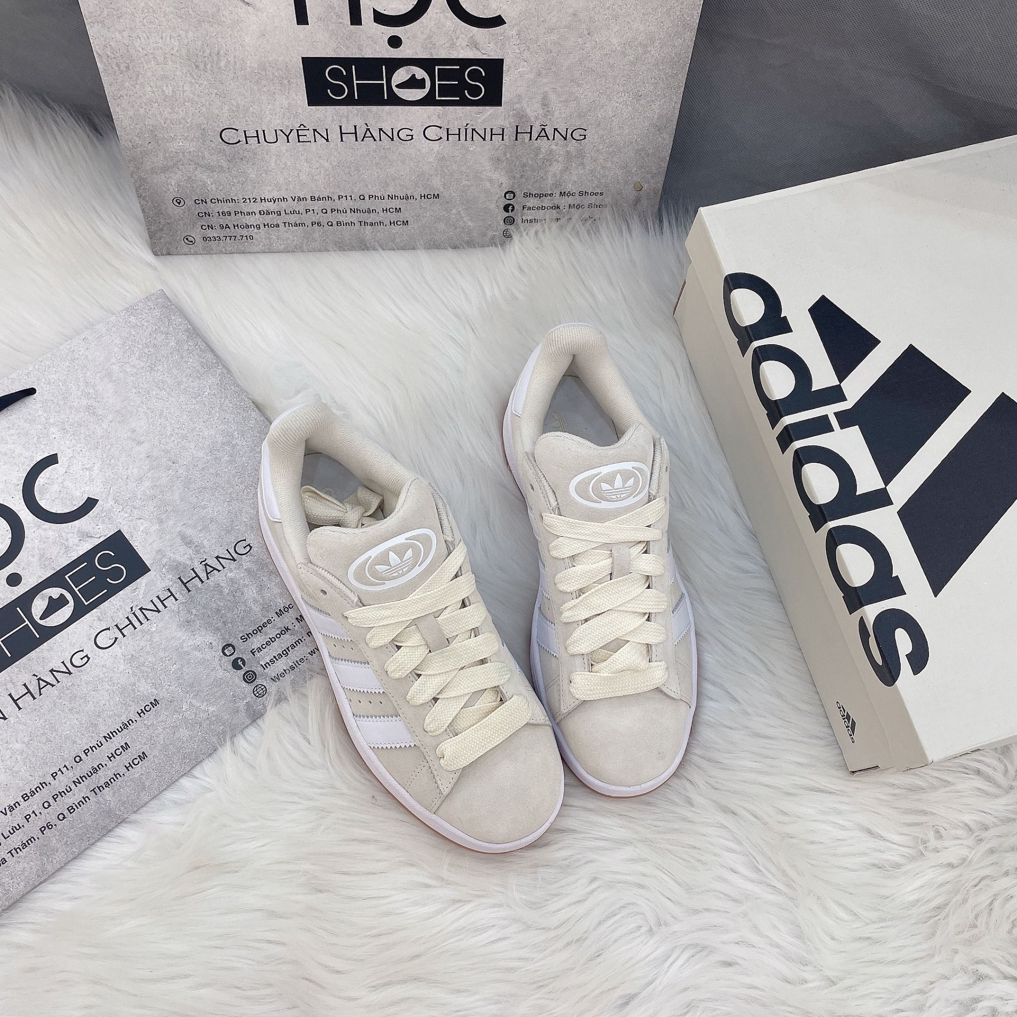2172 - HÀNG CHÍNH HÃNG - GIÀY ADIDAS CAMPUS 00S - KEM ĐẾ GUM