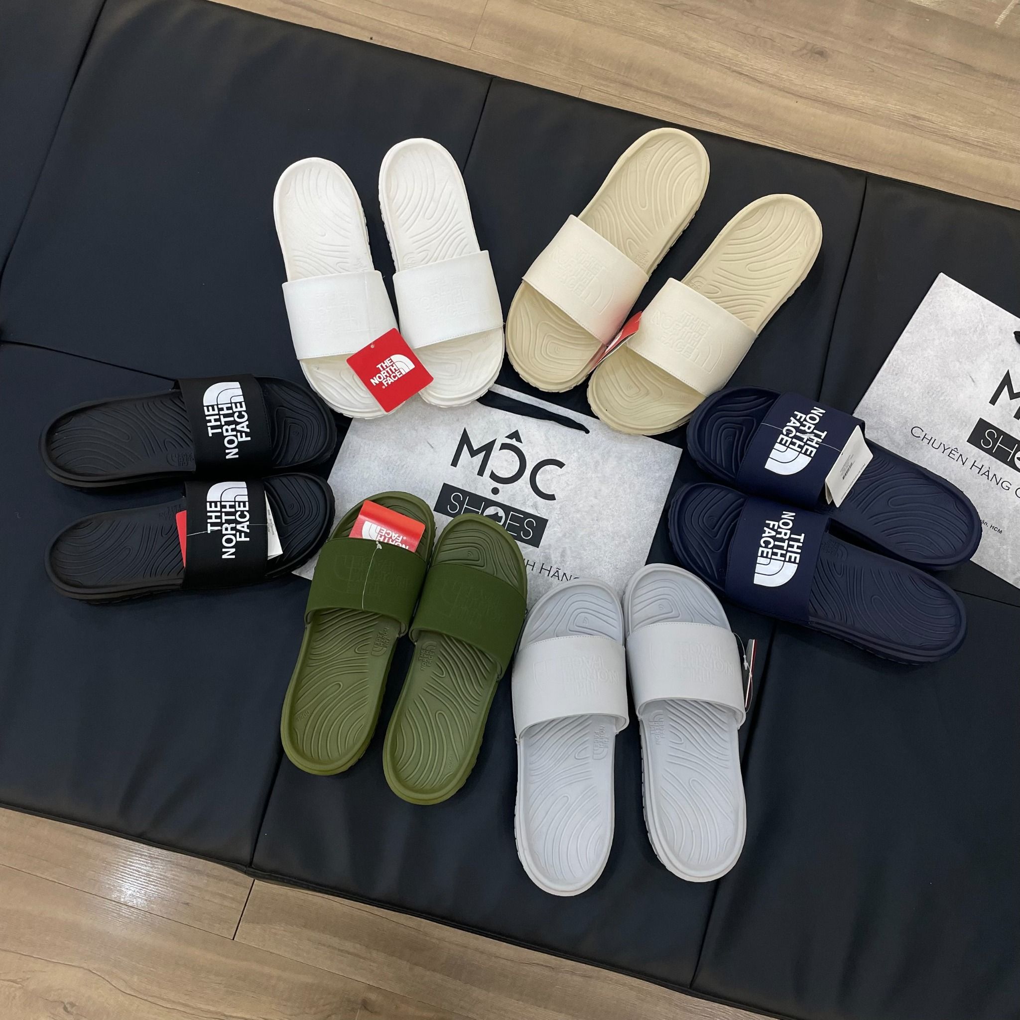 2185 - HÀNG CHÍNH HÃNG - DÉP THE NORTH FACE NEVER STOP CUSH - NAVY