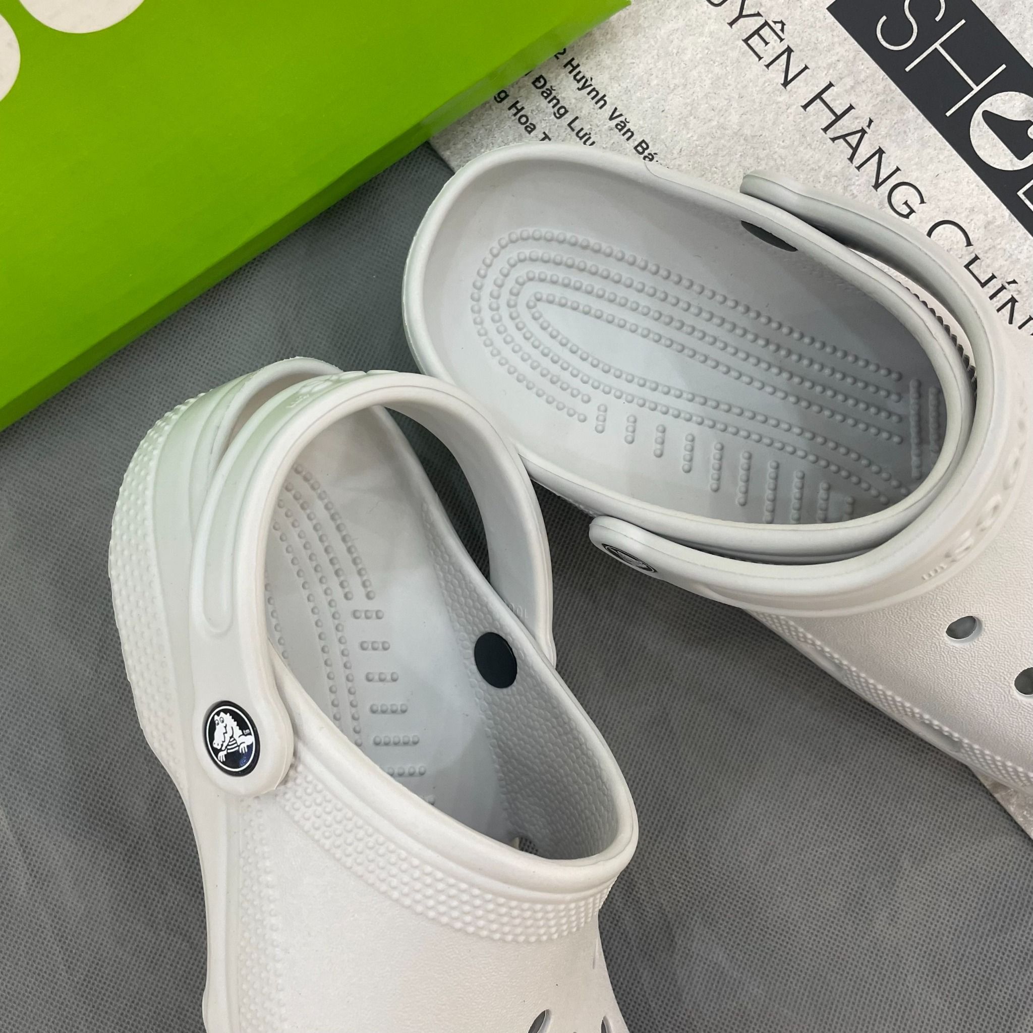 2193 - HÀNG CHÍNH HÃNG - CLOG UNISEX CROCS BAYA - ATMOSPHERE - CODE: 10001-1FT