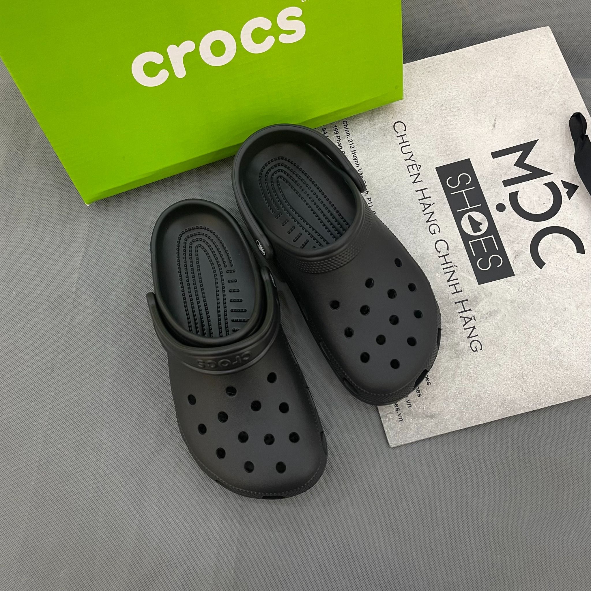 2190 - HÀNG CHÍNH HÃNG - CLOG UNISEX CROCS BAYA - BLACK - CODE: 10126-001