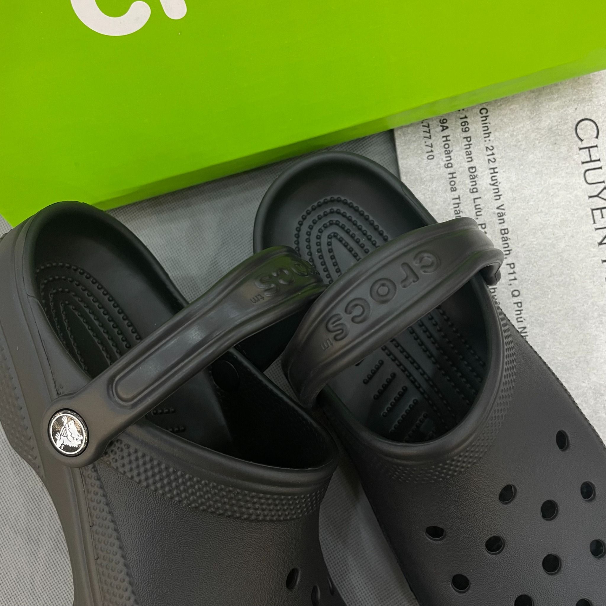 2190 - HÀNG CHÍNH HÃNG - CLOG UNISEX CROCS BAYA - BLACK - CODE: 10126-001