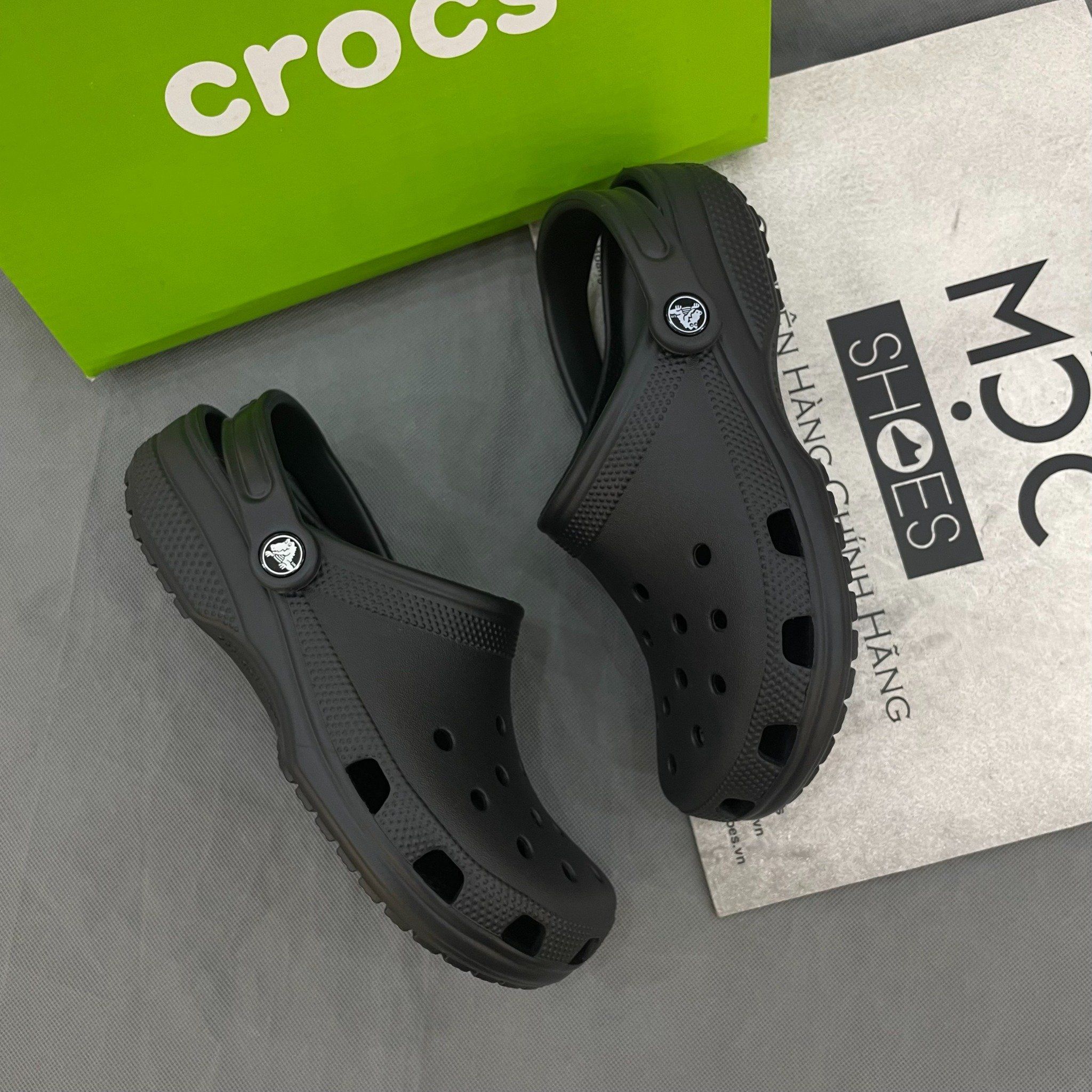  2190 - HÀNG CHÍNH HÃNG - CLOG UNISEX CROCS BAYA - BLACK - CODE: 10126-001 