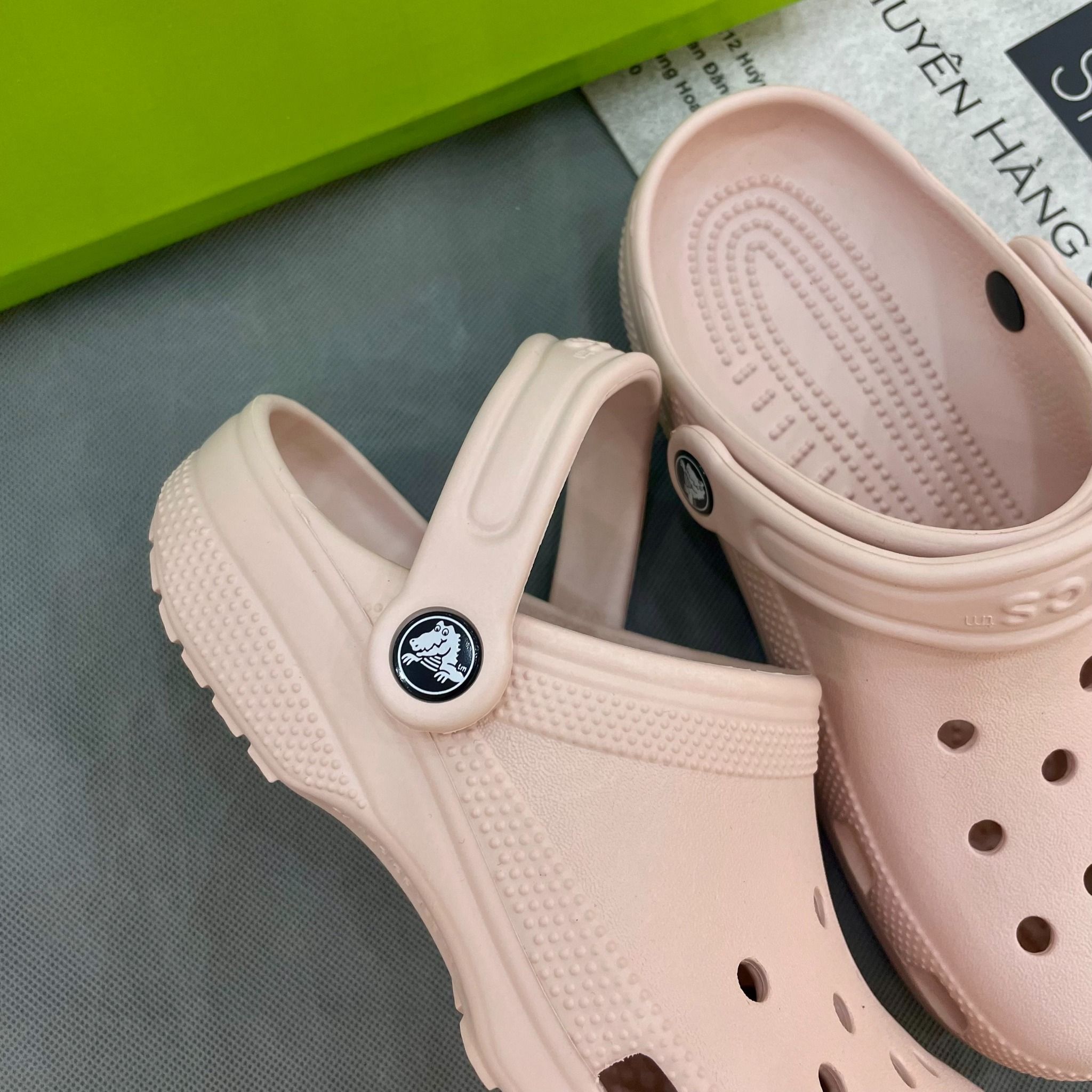 2189 - HÀNG CHÍNH HÃNG - CLOG UNISEX CROCS BAYA - QUARTZ (HỒNG PHẤN) - CODE: 10001-6UR