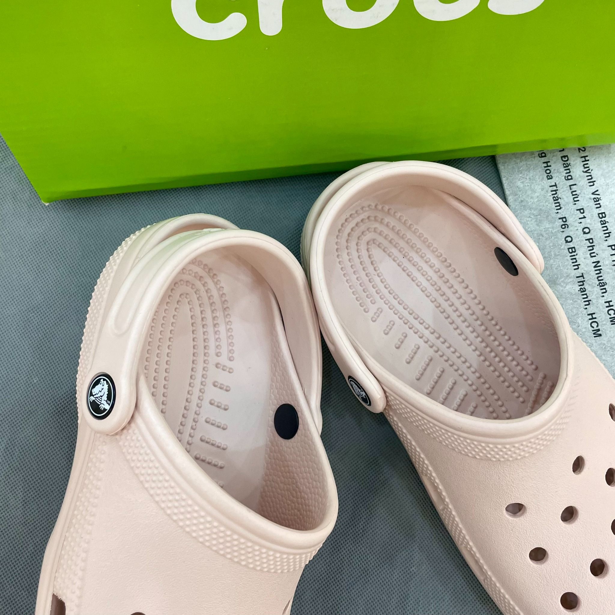2189 - HÀNG CHÍNH HÃNG - CLOG UNISEX CROCS BAYA - QUARTZ (HỒNG PHẤN) - CODE: 10001-6UR