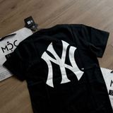  2100 - HÀNG CHÍNH HÃNG - ÁO THUN NEW ERA  - NY BIG LOGO CHỮ CHẠY NGANG DƯỚI  - BLACK - CODE:  13320116 