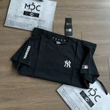  2100 - HÀNG CHÍNH HÃNG - ÁO THUN NEW ERA  - NY BIG LOGO CHỮ CHẠY NGANG DƯỚI  - BLACK - CODE:  13320116 