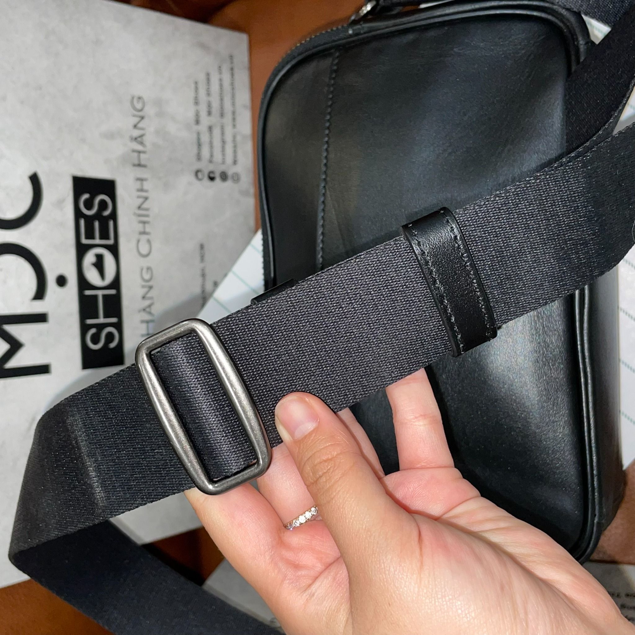 1668 - HÀNG CHÍNH HÃNG - TÚI COACH GRAHAM CROSSBODY (BLACK) - CODE: C4148