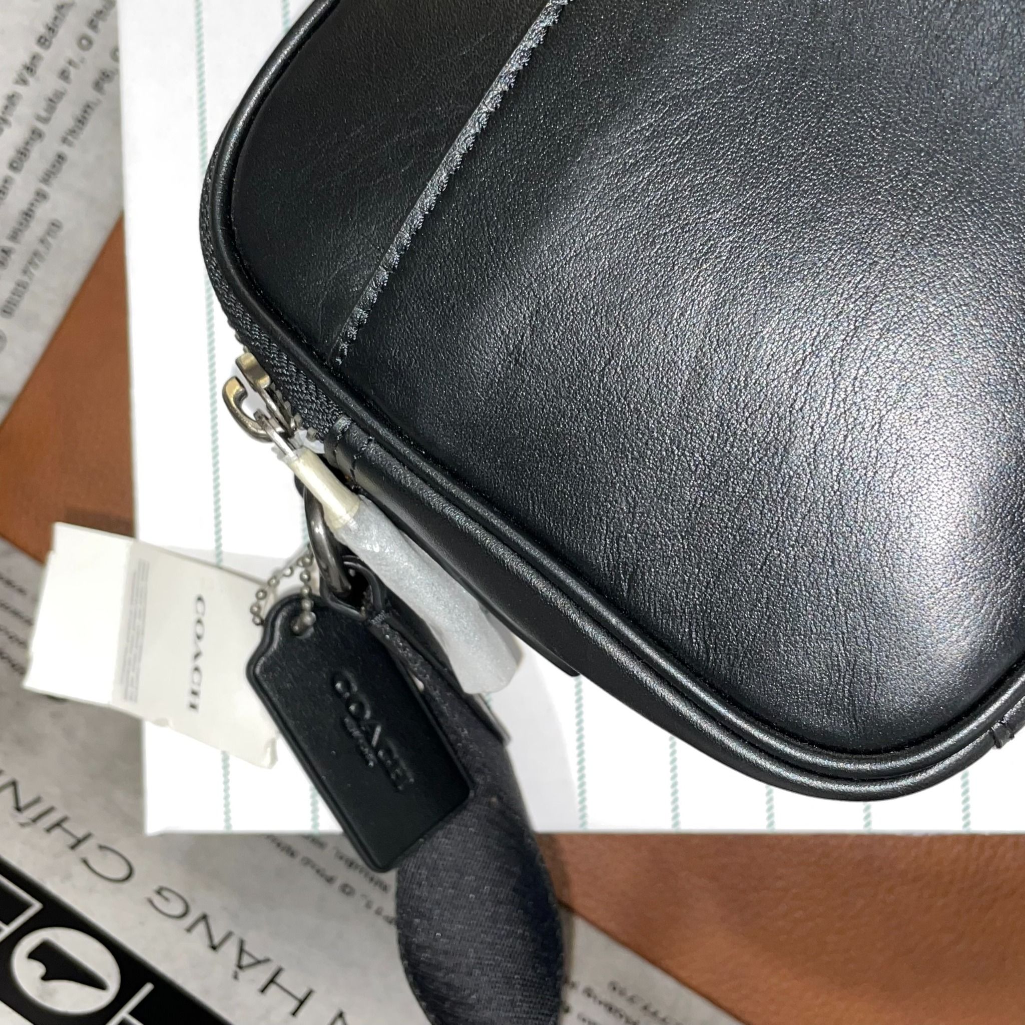 1668 - HÀNG CHÍNH HÃNG - TÚI COACH GRAHAM CROSSBODY (BLACK) - CODE: C4148