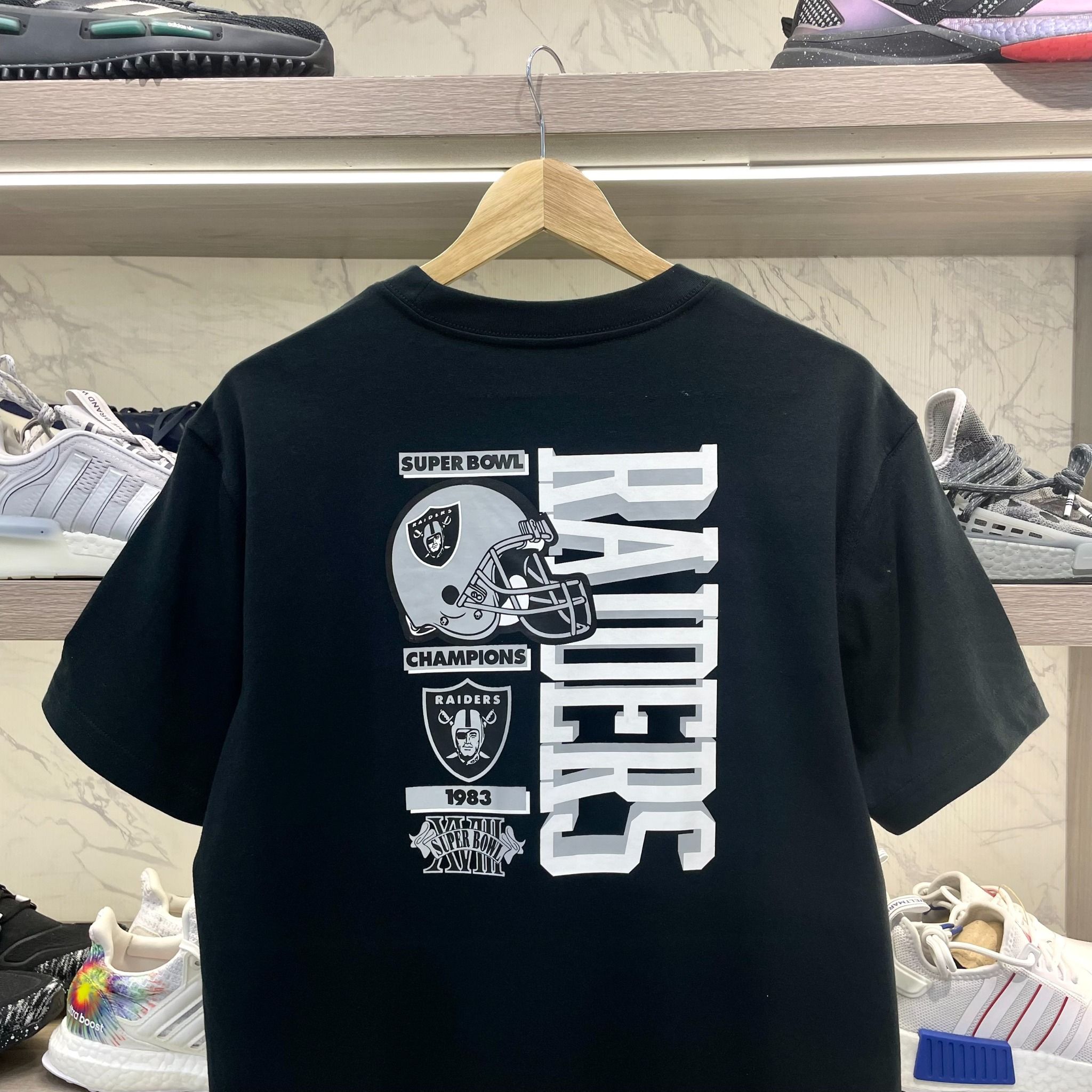 1177 - HÀNG CHÍNH HÃNG - ÁO THUN NEW ERA - LAS VEGAS RAIDERS ESSENTIAL - ĐEN - CODE: 13527264