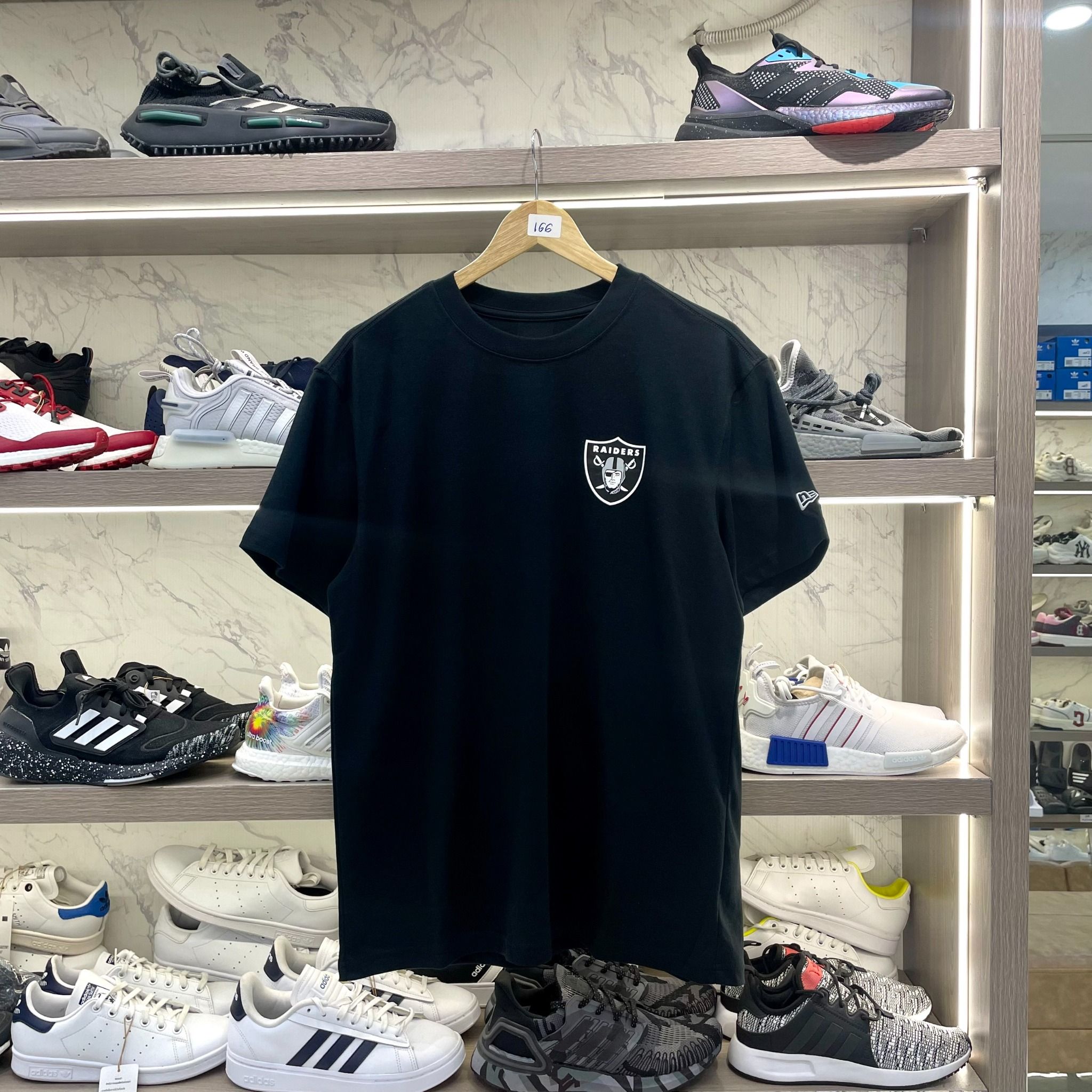 1177 - HÀNG CHÍNH HÃNG - ÁO THUN NEW ERA - LAS VEGAS RAIDERS ESSENTIAL - ĐEN - CODE: 13527264