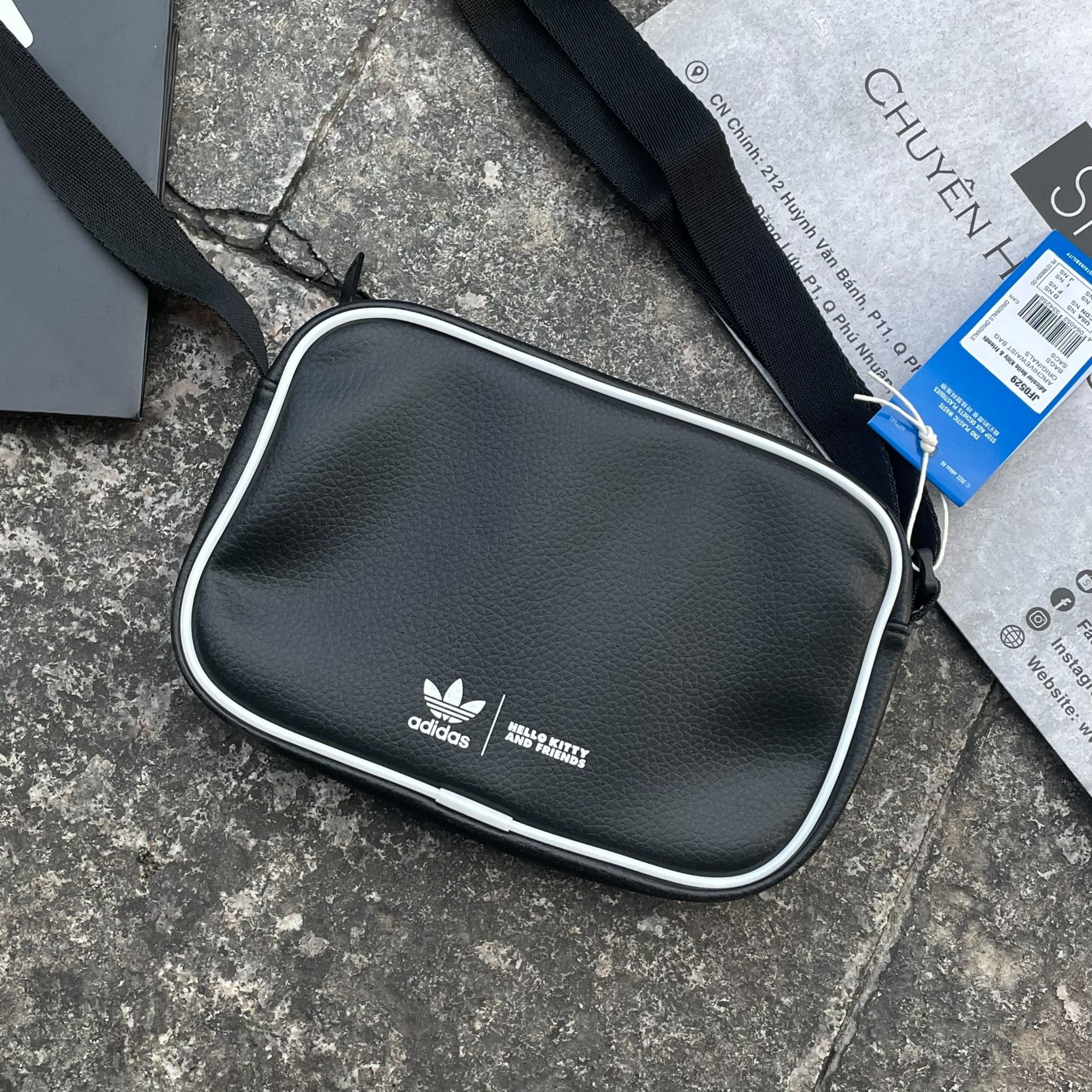 2275 - HÀNG CHÍNH HÃNG - TÚI ADIDAS KUROMI - ĐEN