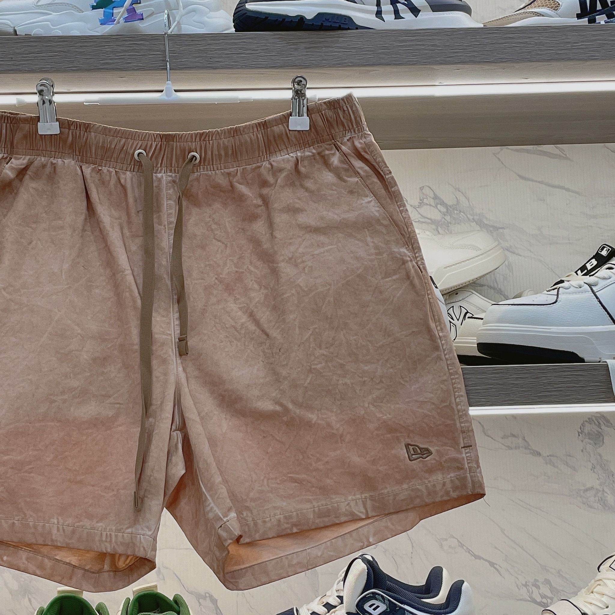 2290 - HÀNG CHÍNH HÃNG - QUẦN SHORT NEW ERA - KHAKI WASHES SHORT