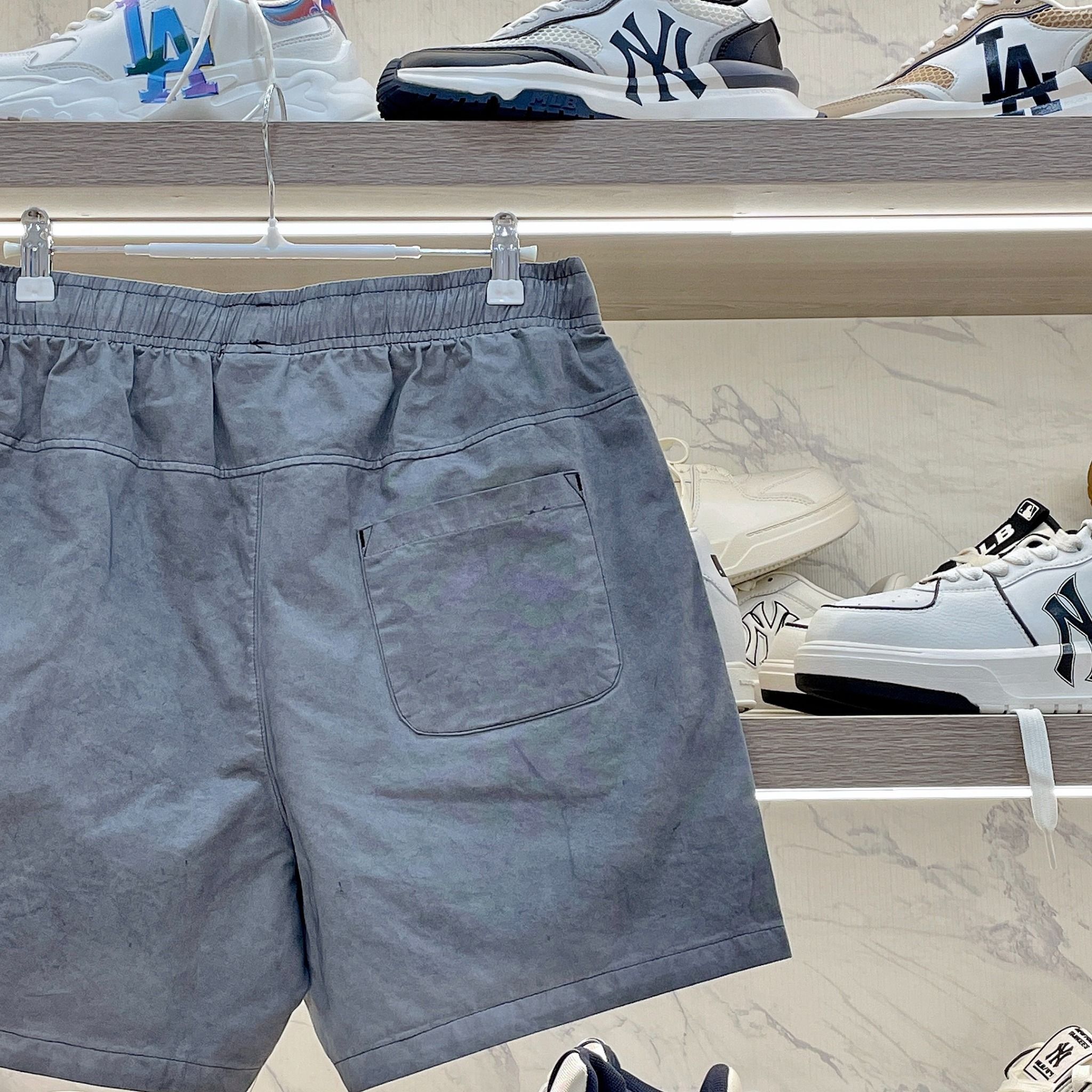 2291 - HÀNG CHÍNH HÃNG - QUẦN SHORT NEW ERA - GREY WASHES SHORT