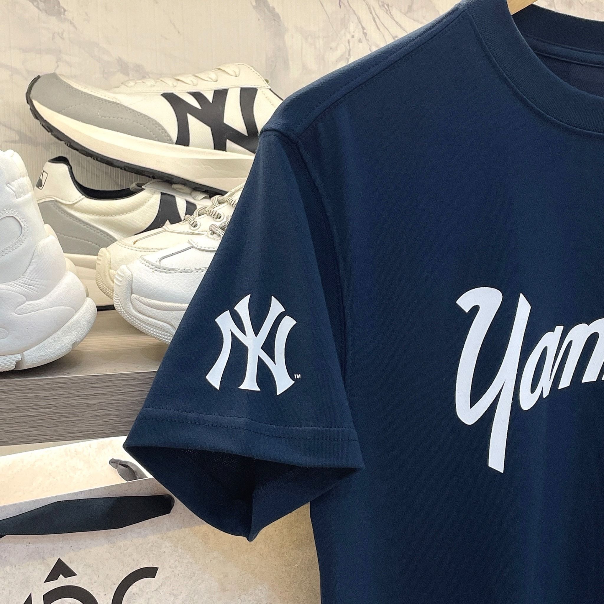2295 - HÀNG CHÍNH HÃNG - ÁO THUN NEW ERA - Yankee Old Script - NAVY - CODE: 14179148