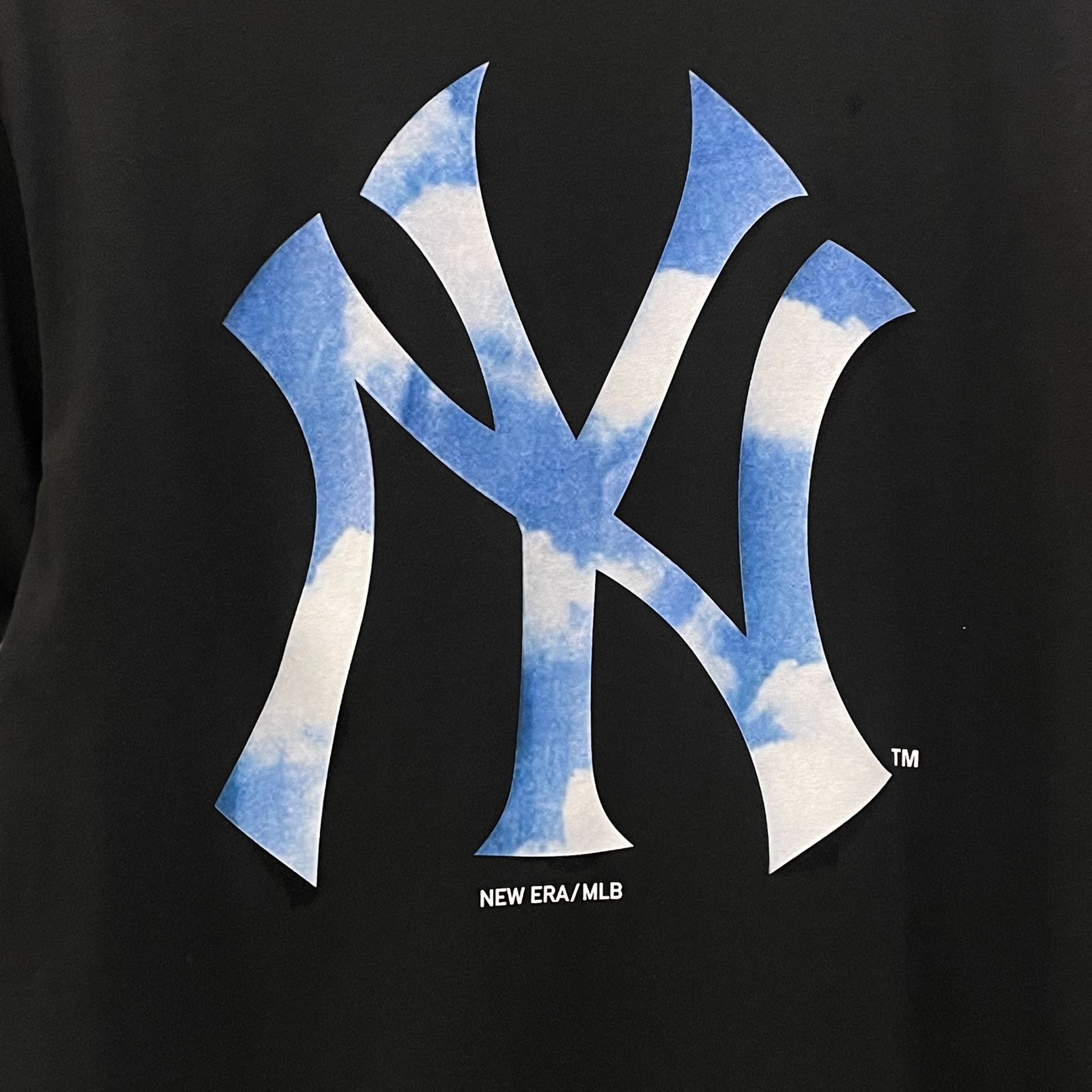 2298 - HÀNG CHÍNH HÃNG - ÁO THUN NEW ERA - NY ĐÁM MÂY - ĐEN - CODE 14148862