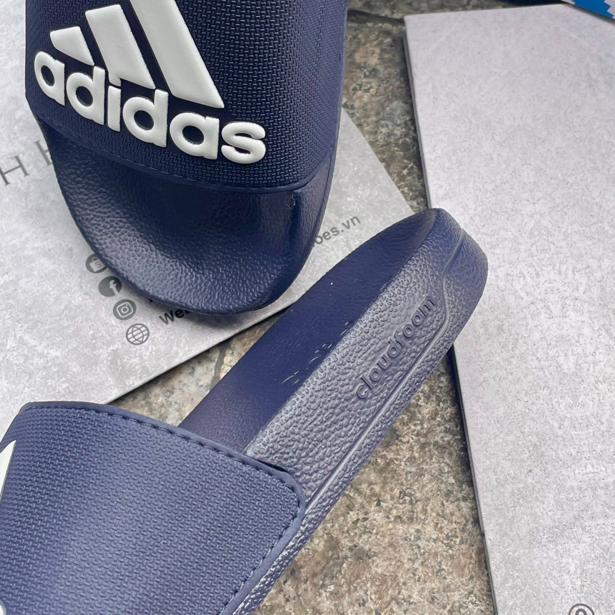 2310 - HÀNG CHÍNH HÃNG - DÉP ADIDAS ADILLETE SHOWER - BIG LOGO - NAVY - CODE: GZ3774