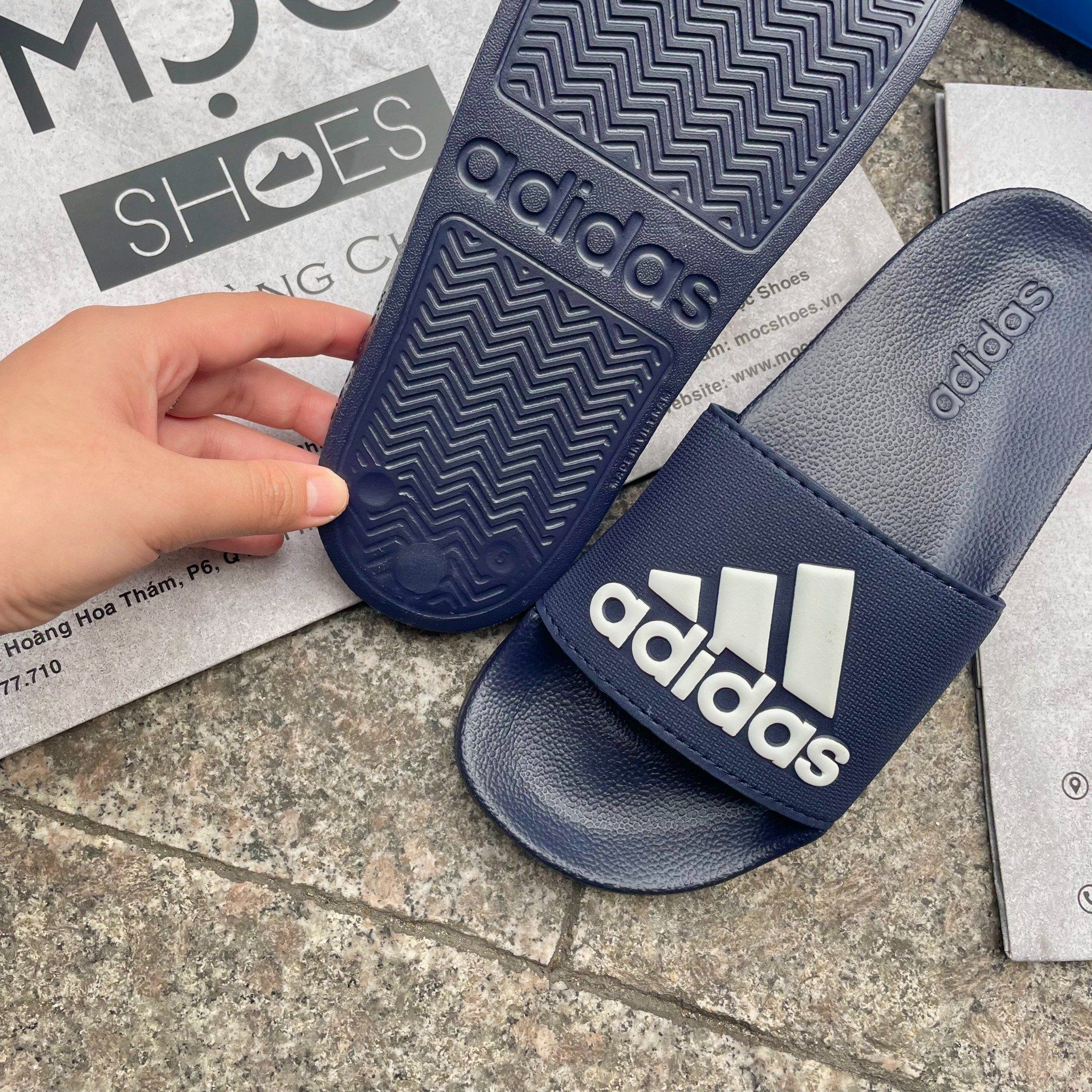 2310 - HÀNG CHÍNH HÃNG - DÉP ADIDAS ADILLETE SHOWER - BIG LOGO - NAVY - CODE: GZ3774