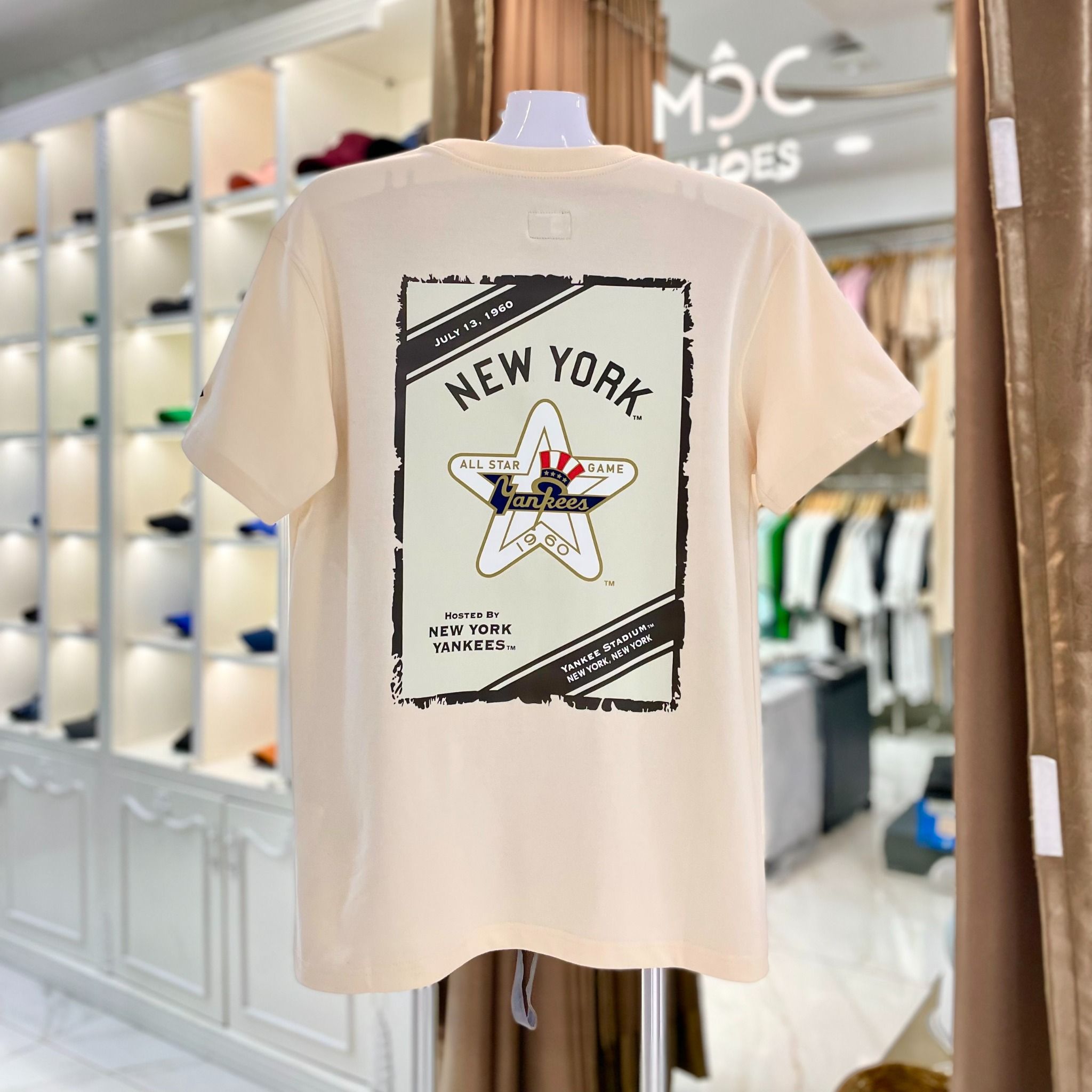 2308 - HÀNG CHÍNH HÃNG - ÁO THUN NEW ERA - NGÔI SAO - KEM - CODE 14187343