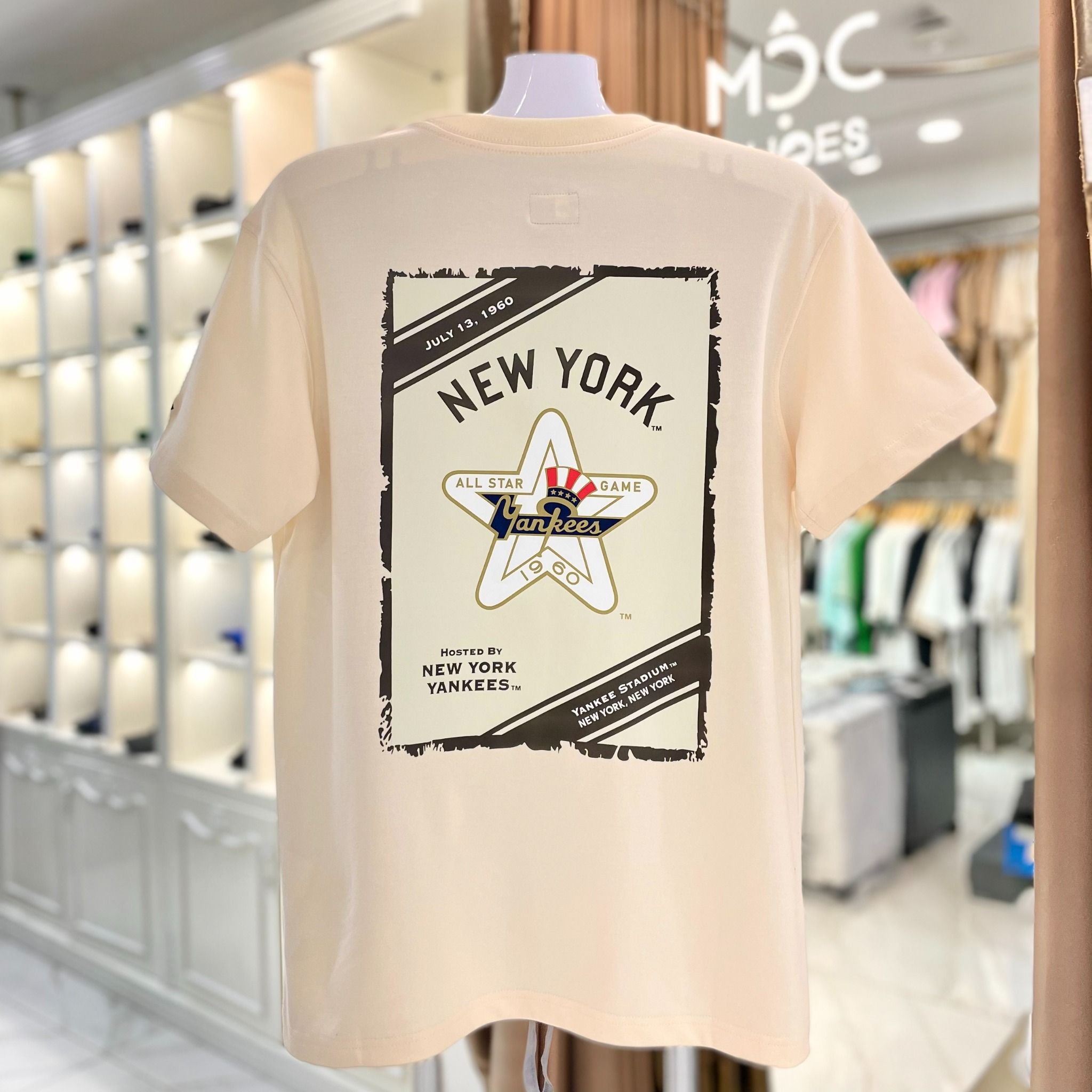 2308 - HÀNG CHÍNH HÃNG - ÁO THUN NEW ERA - NGÔI SAO - KEM - CODE 14187343