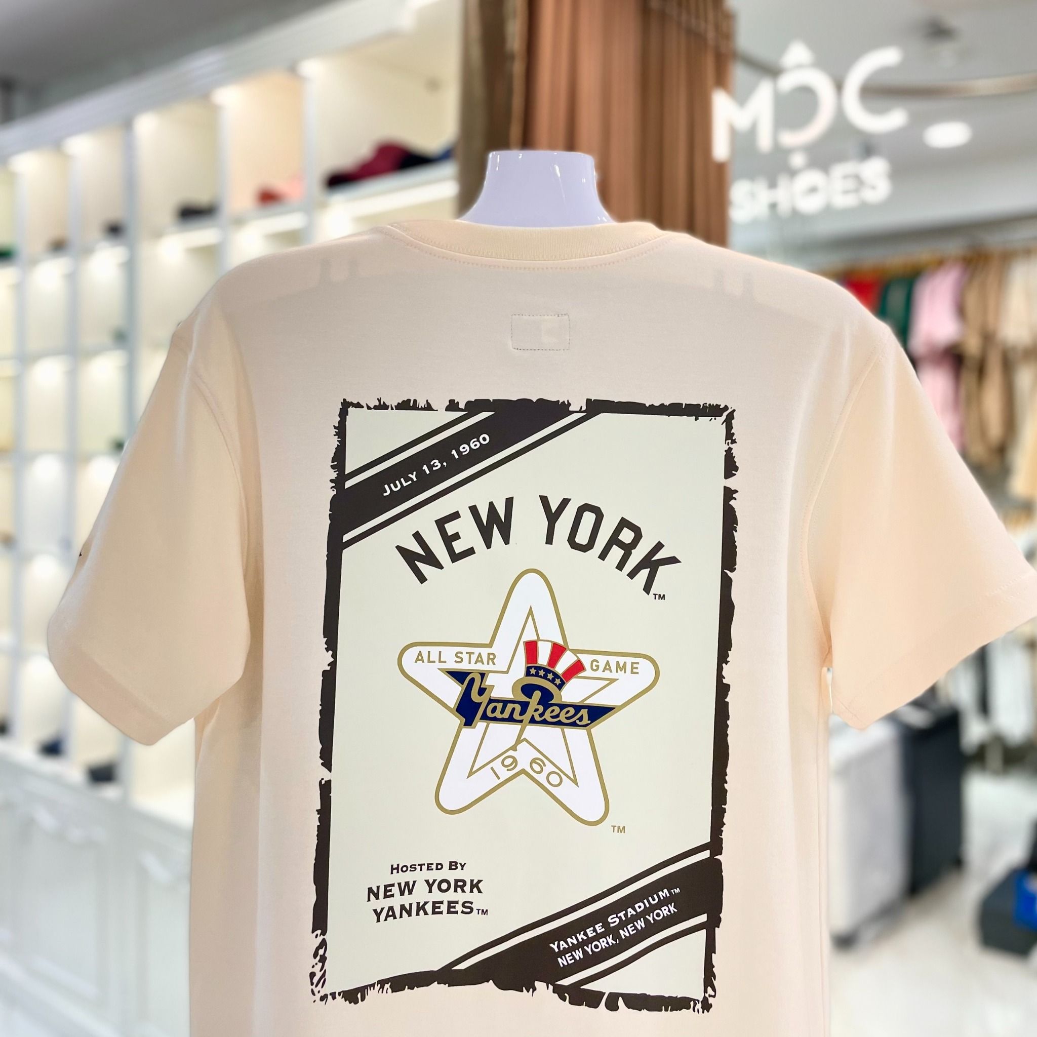 2308 - HÀNG CHÍNH HÃNG - ÁO THUN NEW ERA - NGÔI SAO - KEM - CODE 14187343