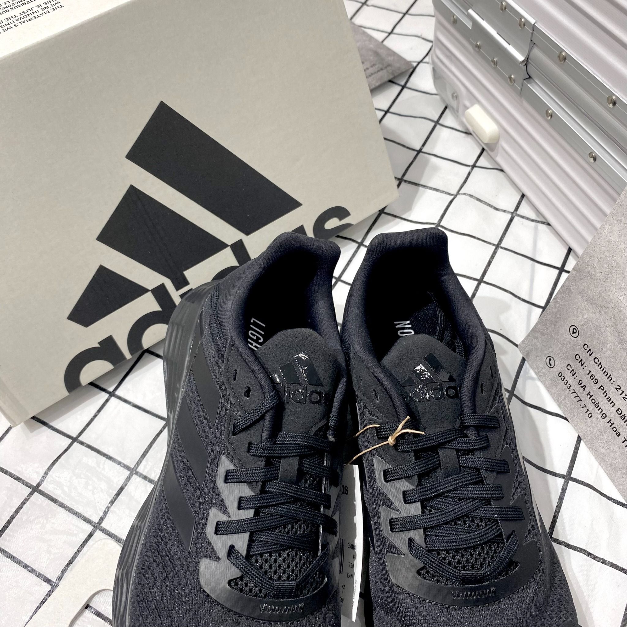 2323 - HÀNG CHÍNH HÃNG - GIÀY ADIDAS DURAMO SL - ' ĐEN FULL ’ - CODE: G58108
