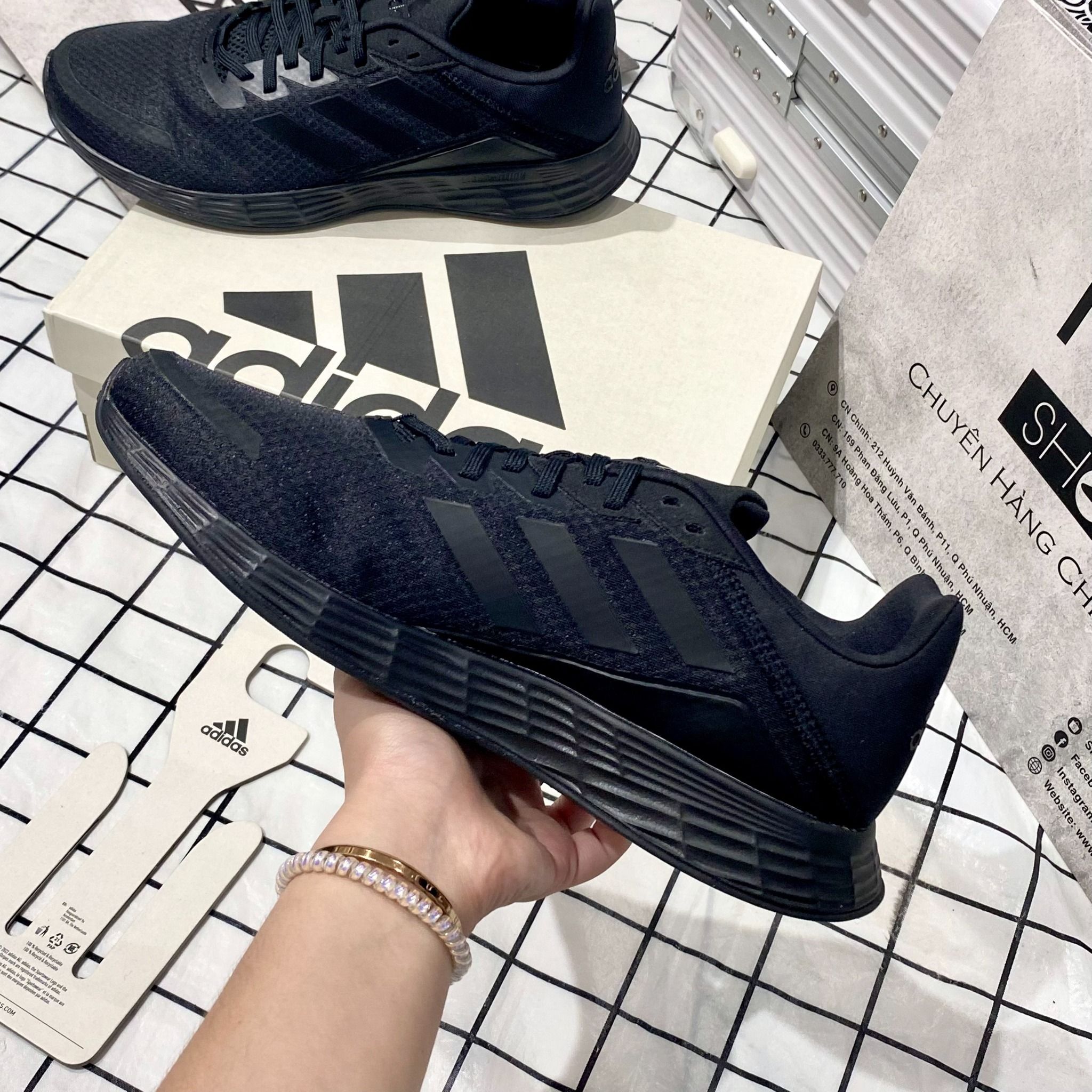 2323 - HÀNG CHÍNH HÃNG - GIÀY ADIDAS DURAMO SL - ' ĐEN FULL ’ - CODE: G58108