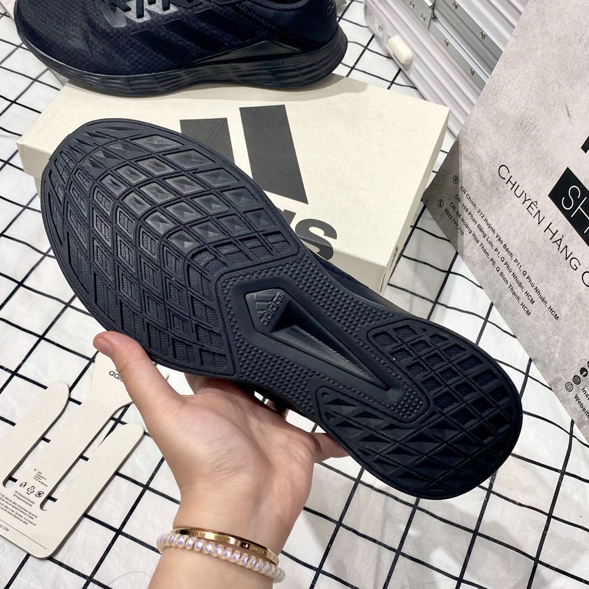 2323 - HÀNG CHÍNH HÃNG - GIÀY ADIDAS DURAMO SL - ' ĐEN FULL ’ - CODE: G58108