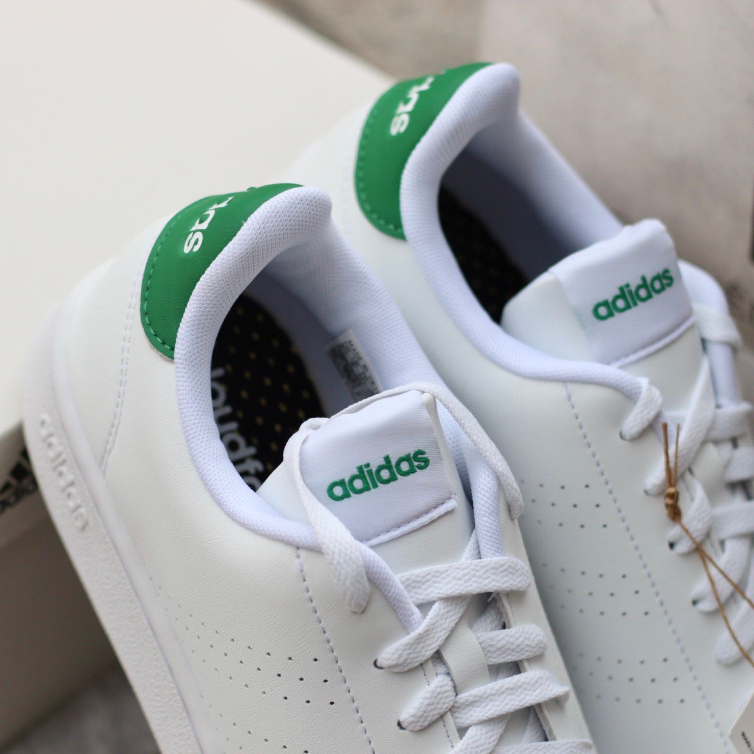 2330 - HÀNG CHÍNH HÃNG - GIÀY ADIDAS ADVANTAGE - GÓT GREEN - CODE GZ5300