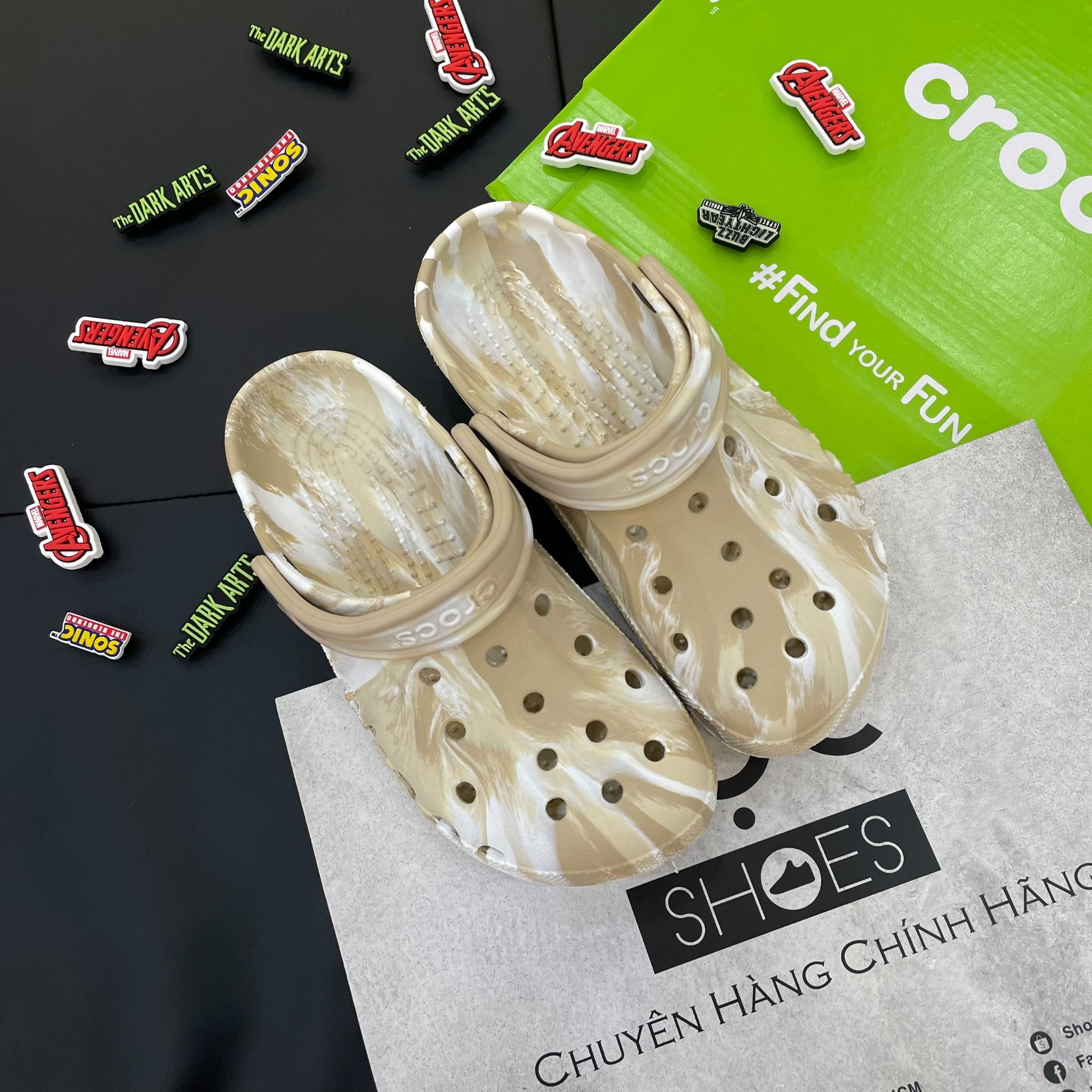 2333 - HÀNG CHÍNH HÃNG - CLOG UNISEX CROCS BAYA - BẠC XỈU