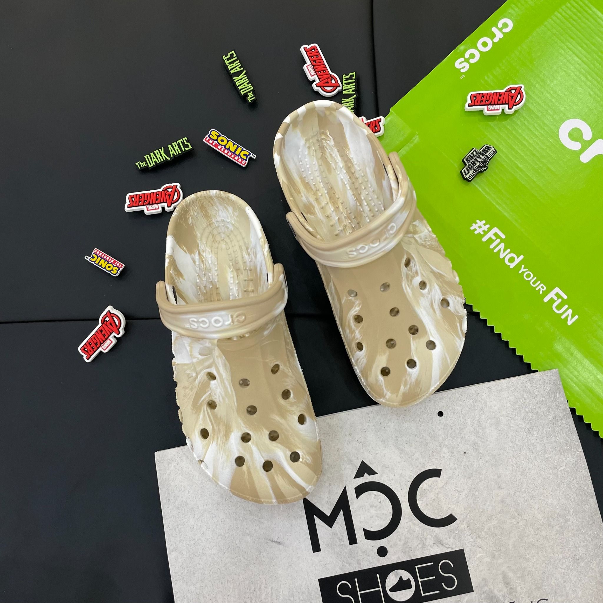 2333 - HÀNG CHÍNH HÃNG - CLOG UNISEX CROCS BAYA - BẠC XỈU