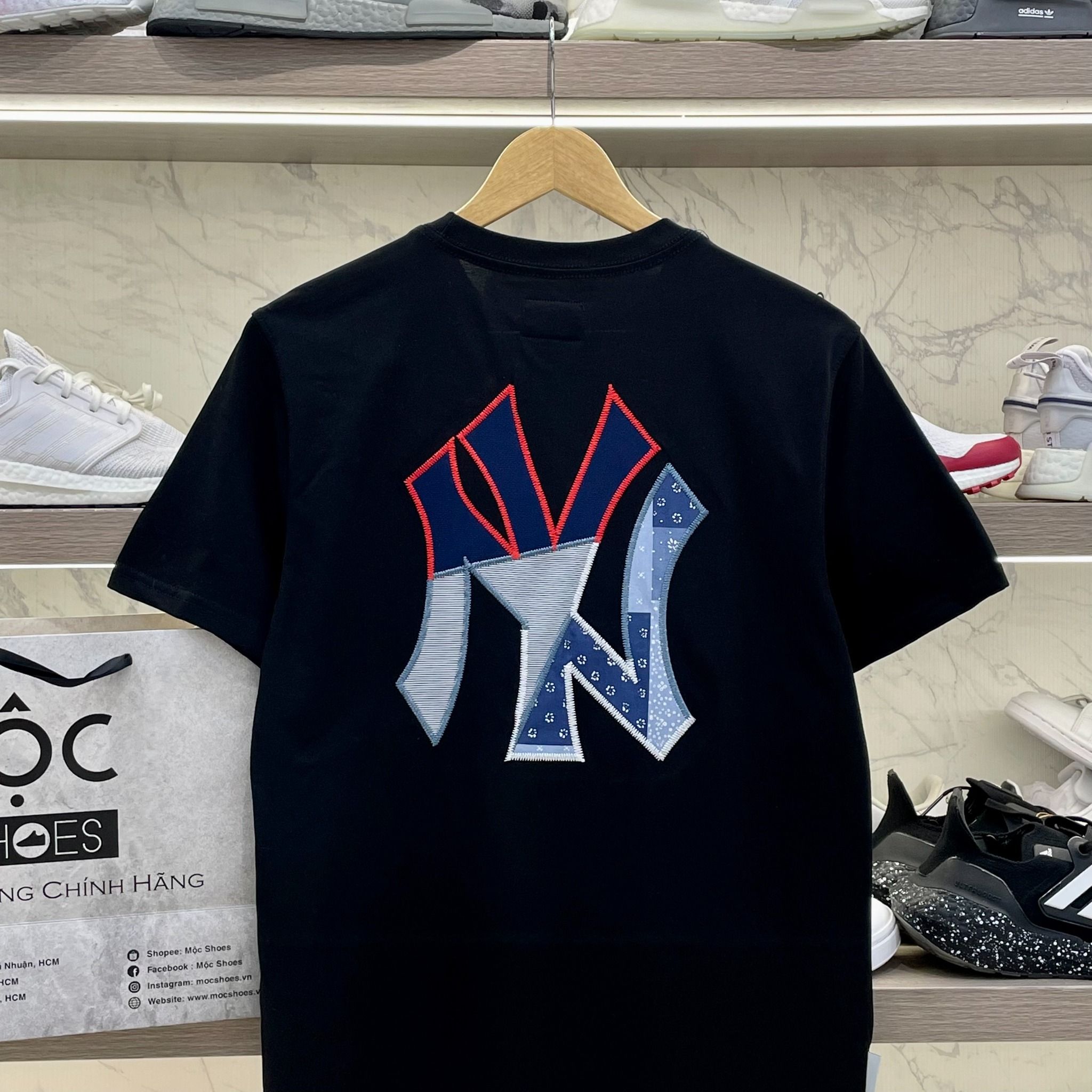 2335 - HÀNG CHÍNH HÃNG - ÁO THUN NEW ERA - NY YIHUA - ĐEN - CODE: 14187330
